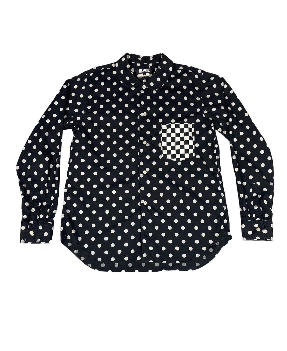 Comme des Garcons Black Comme des Garcons Polka Dot Size US L / EU 52-54 / 3 - 1 Thumbnail