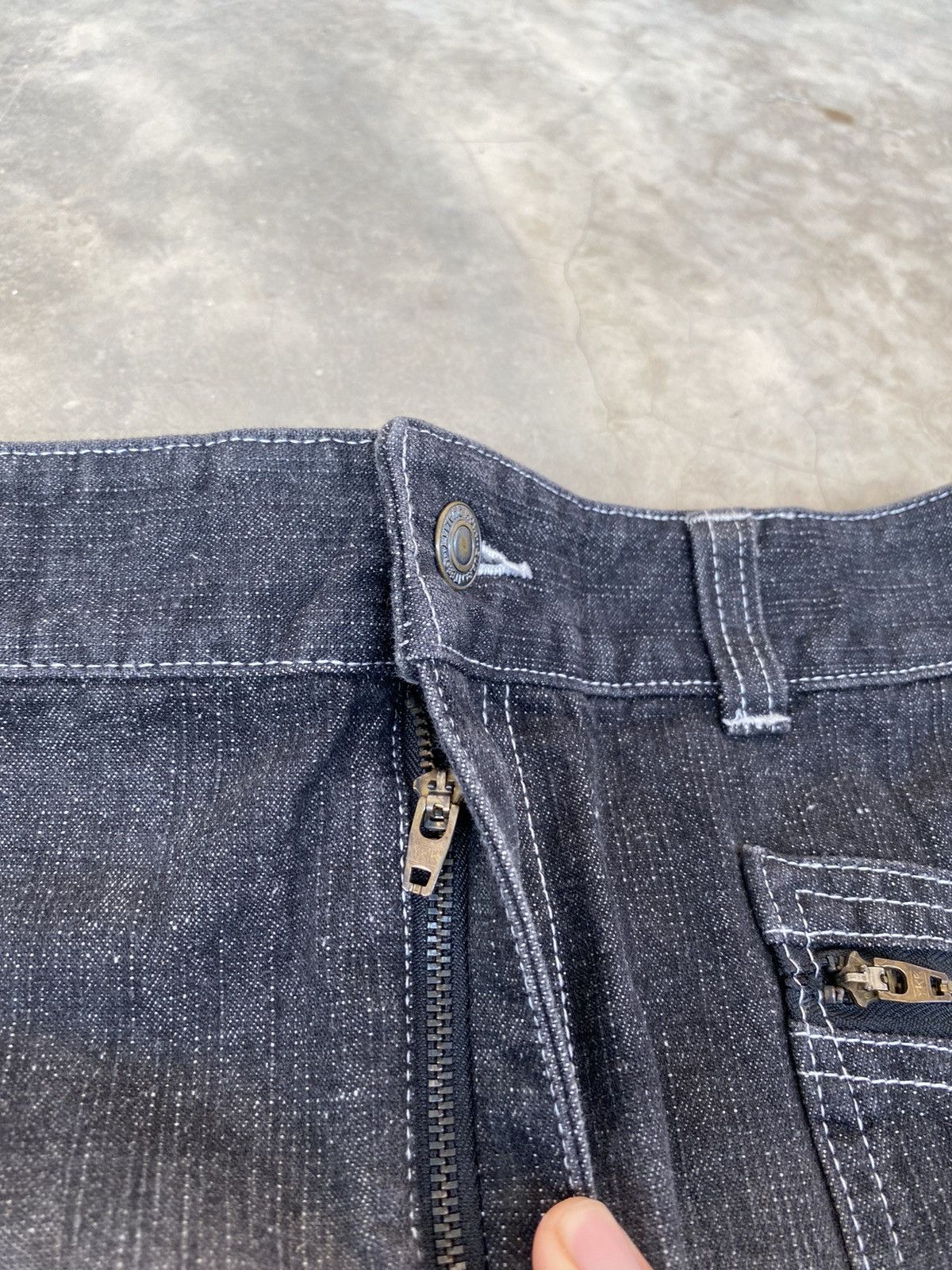 Japanese Brand × Seditionaries Japanase brand Denim Skirt Size 28" / US 6 / IT 42 - 4 Thumbnail