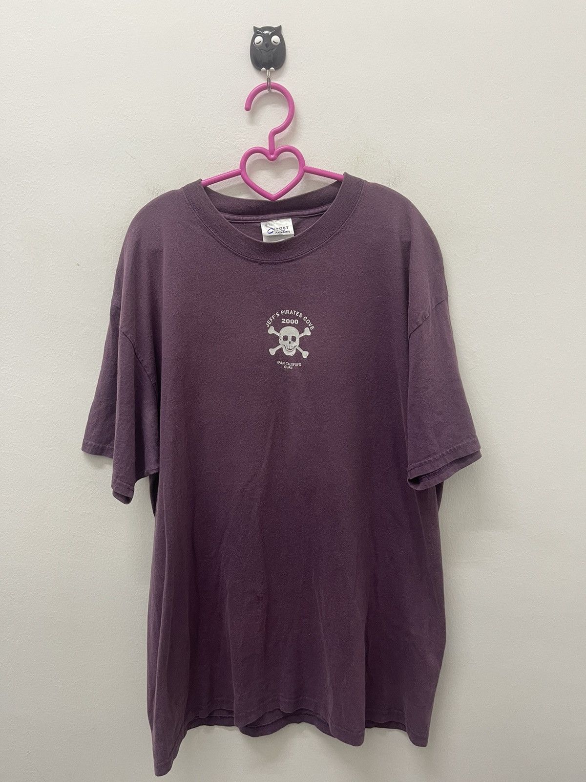 Vintage Rare Vintage JEFF’S PIRATES COVE 2000 Skull Guam Tee Size US L / EU 52-54 / 3 - 3 Thumbnail