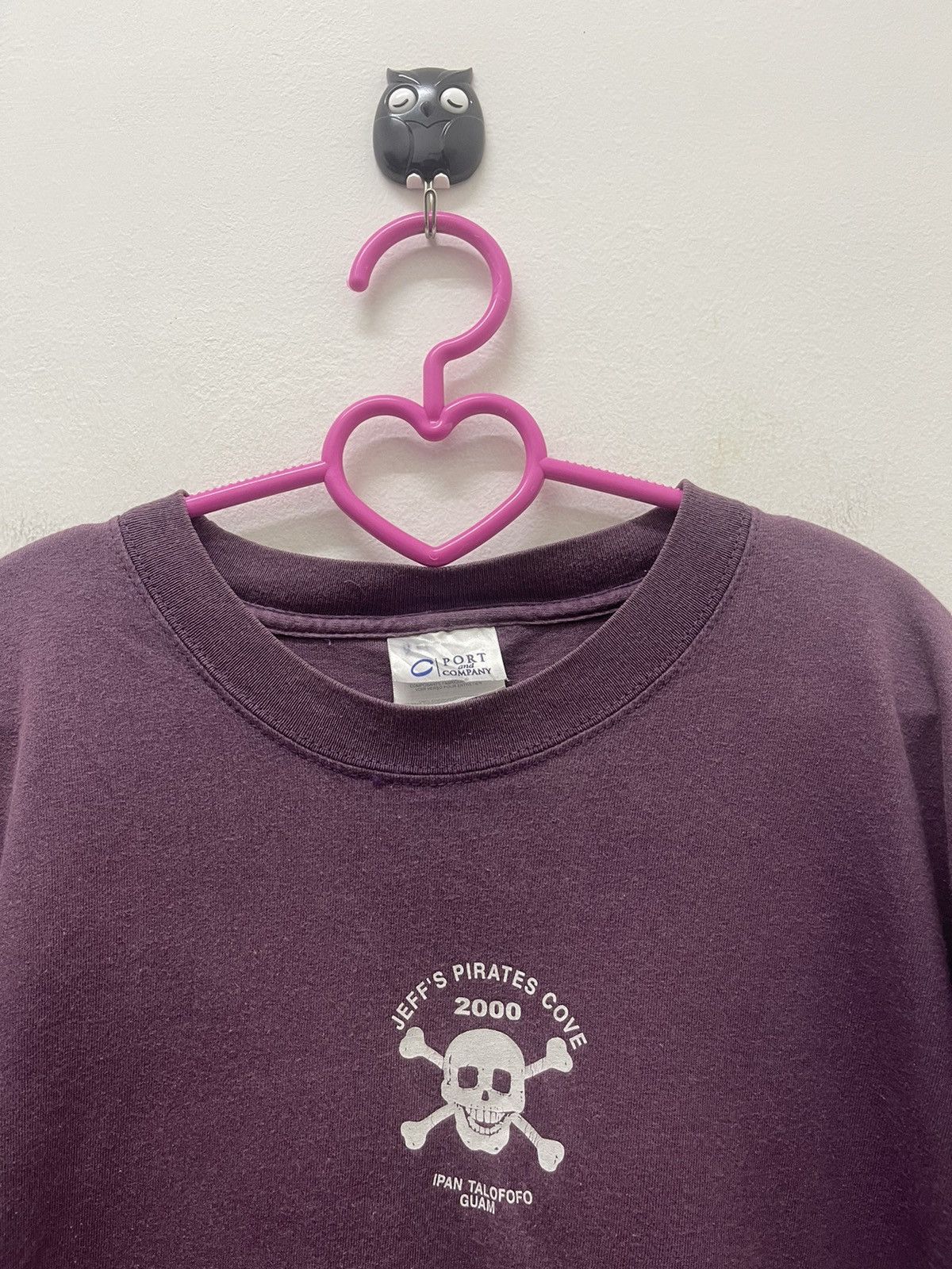 Vintage Rare Vintage JEFF’S PIRATES COVE 2000 Skull Guam Tee Size US L / EU 52-54 / 3 - 4 Thumbnail