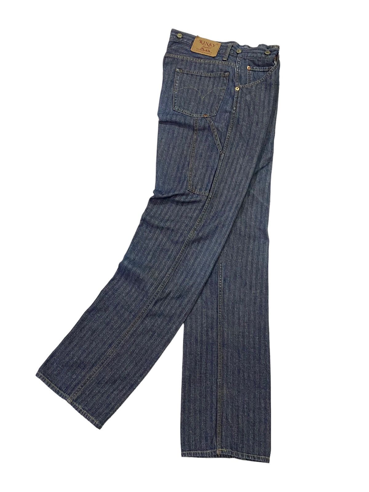 Hysteric Glamour Vintage Hysteric Glamour Carpenter Denim Pants Size US 32 / EU 48 - 24 Thumbnail