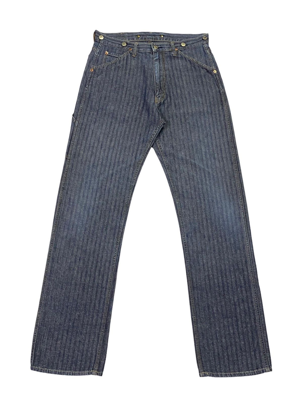Hysteric Glamour Vintage Hysteric Glamour Carpenter Denim Pants Size US 32 / EU 48 - 2 Thumbnail