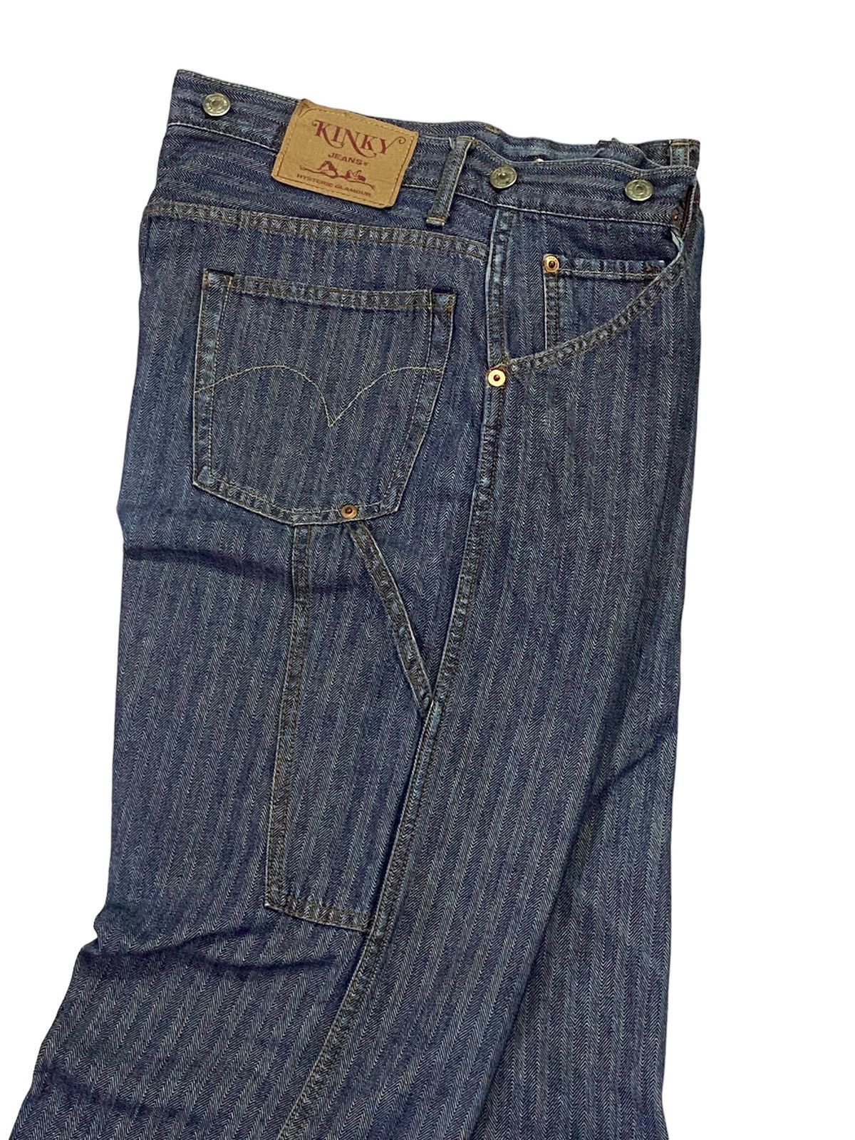 Hysteric Glamour Vintage Hysteric Glamour Carpenter Denim Pants Size US 32 / EU 48 - 23 Thumbnail