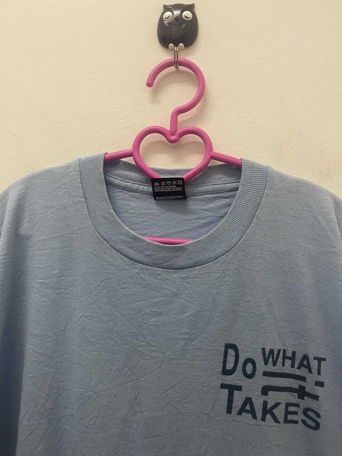 Vintage Rare 90s Vintage DO WHAT IT TAKES Wording Single Stitch Tee Size US XL / EU 56 / 4 - 2 Thumbnail