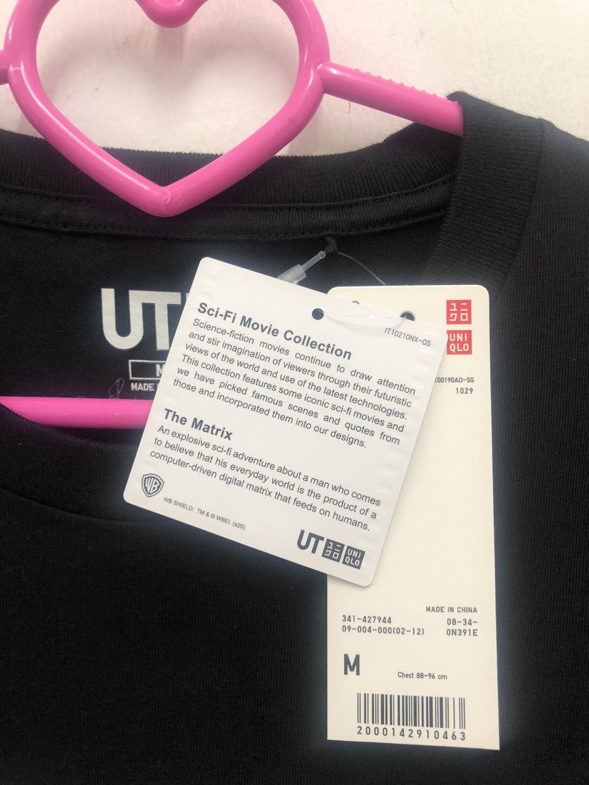 Japanese Brand Rare THE MATRIX x Uniqlo Sci Fi Movie Shirt Size US M / EU 48-50 / 2 - 4 Thumbnail