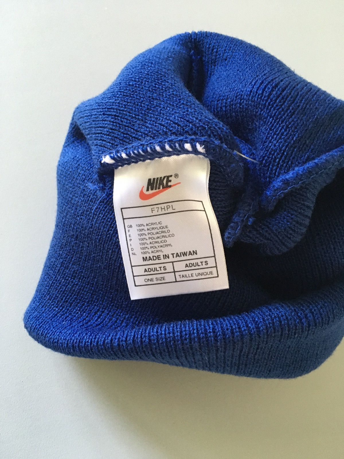 Nike 90s Swoosh Beanie CavEmpt Stussy Jordan Fragment Undercover Size ONE SIZE - 3 Thumbnail