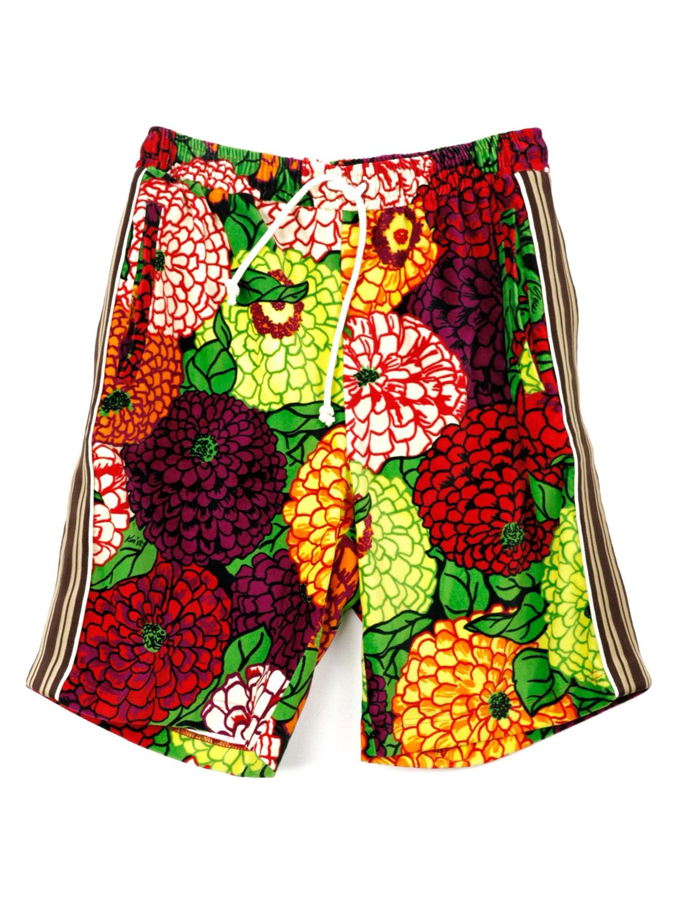 image of Ss21 Gucci X Ken Scott Multicolor Track Shorts Rrp $1K, Men's (Size 32)