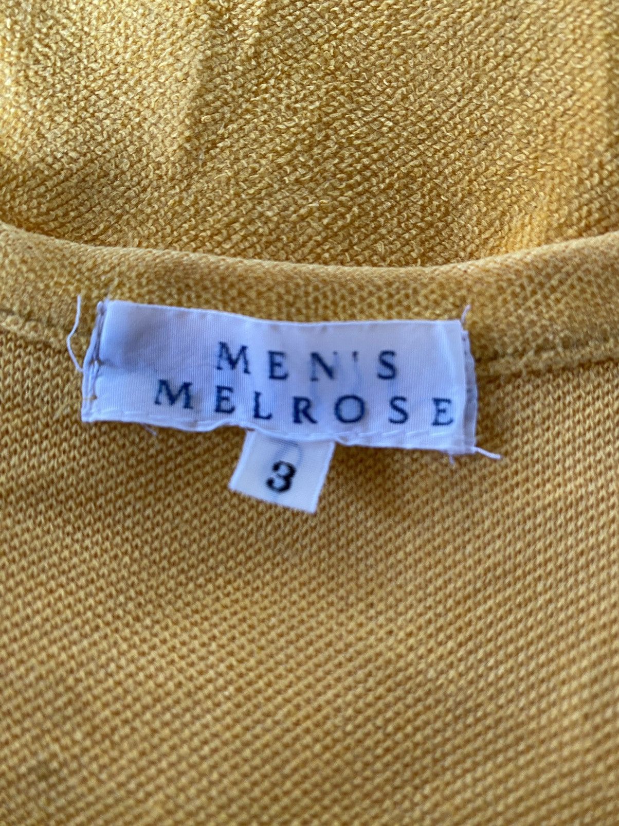 Japanese Brand Men’s Melrose Plain T Shirt Size US M / EU 48-50 / 2 - 3 Thumbnail