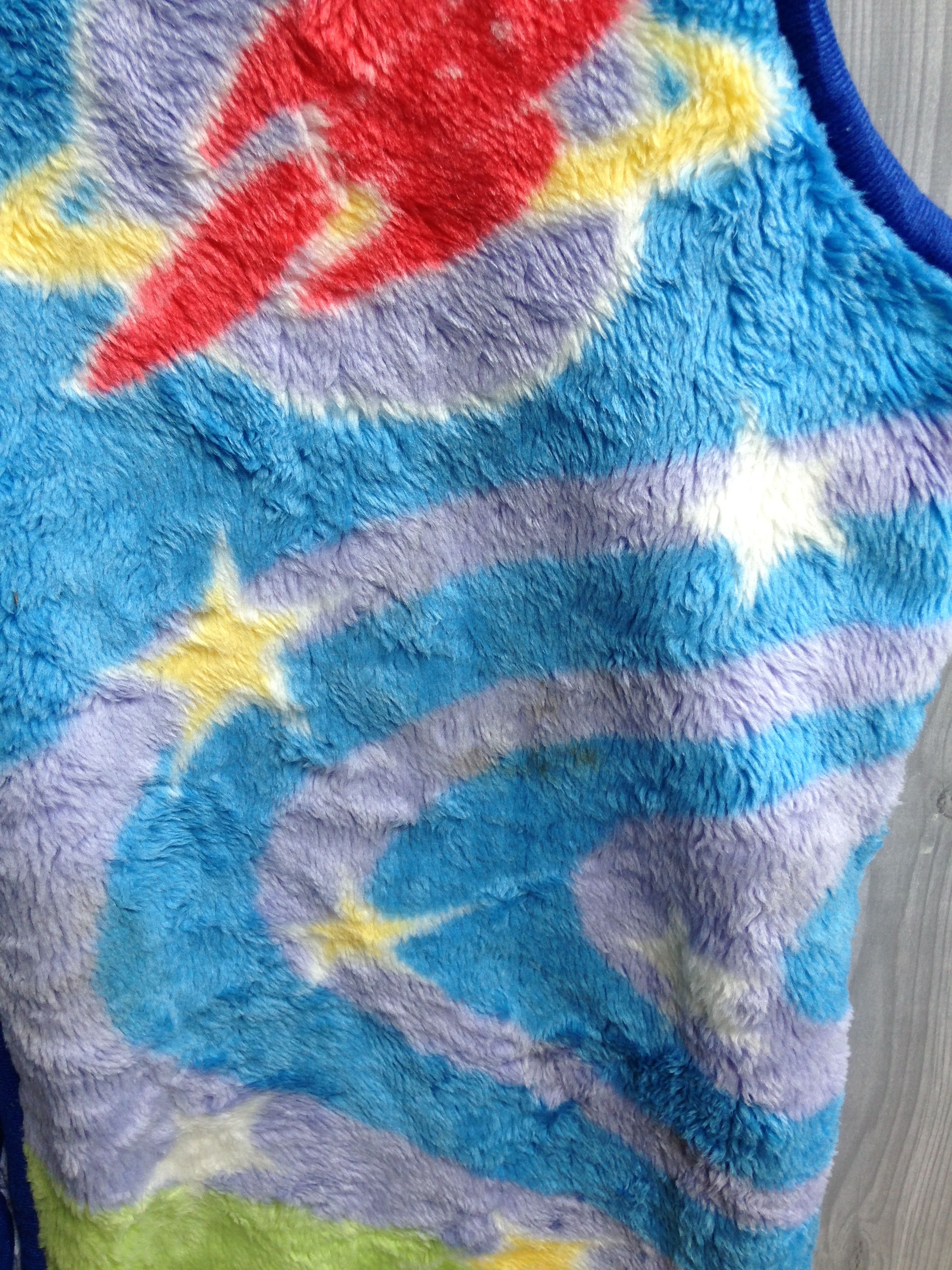 Anime Buzz Light Year Toy Story Graphic Fleece Vest Size US L / EU 52-54 / 3 - 6 Thumbnail