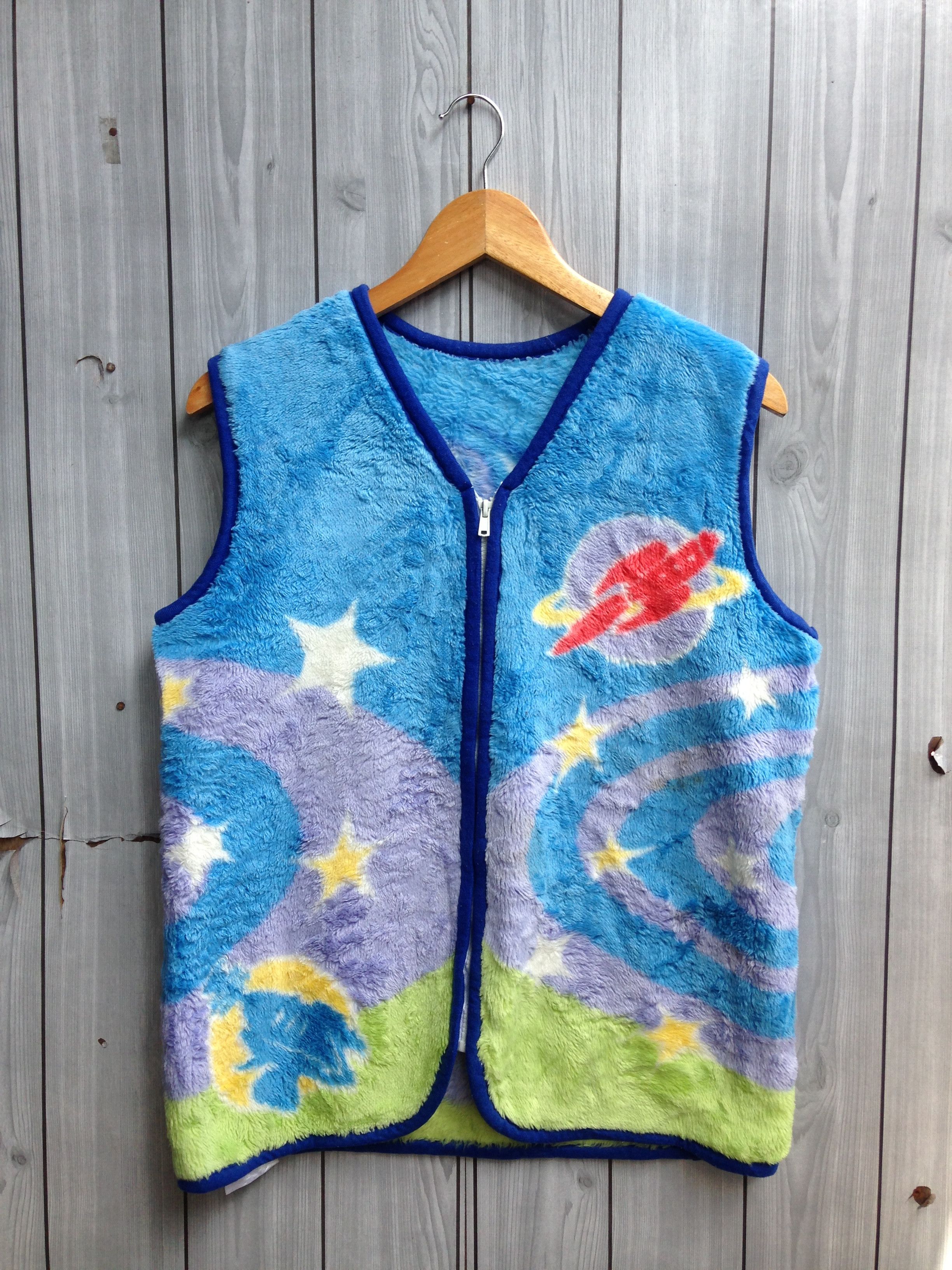 Anime Buzz Light Year Toy Story Graphic Fleece Vest Size US L / EU 52-54 / 3 - 3 Thumbnail