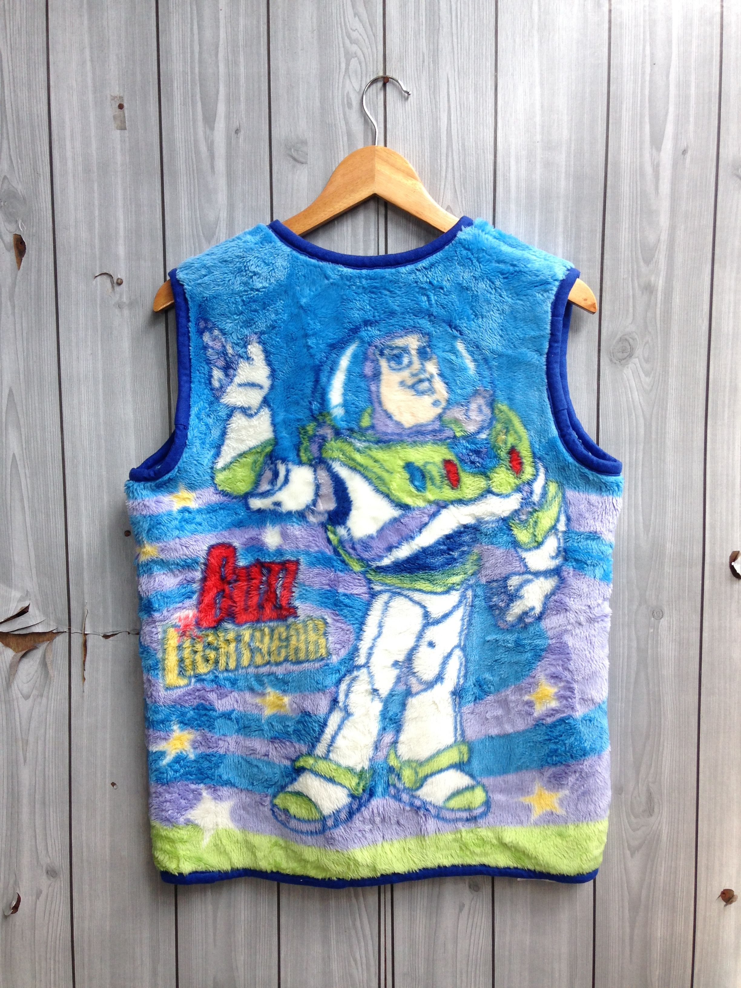 Anime Buzz Light Year Toy Story Graphic Fleece Vest Size US L / EU 52-54 / 3 - 1 Thumbnail
