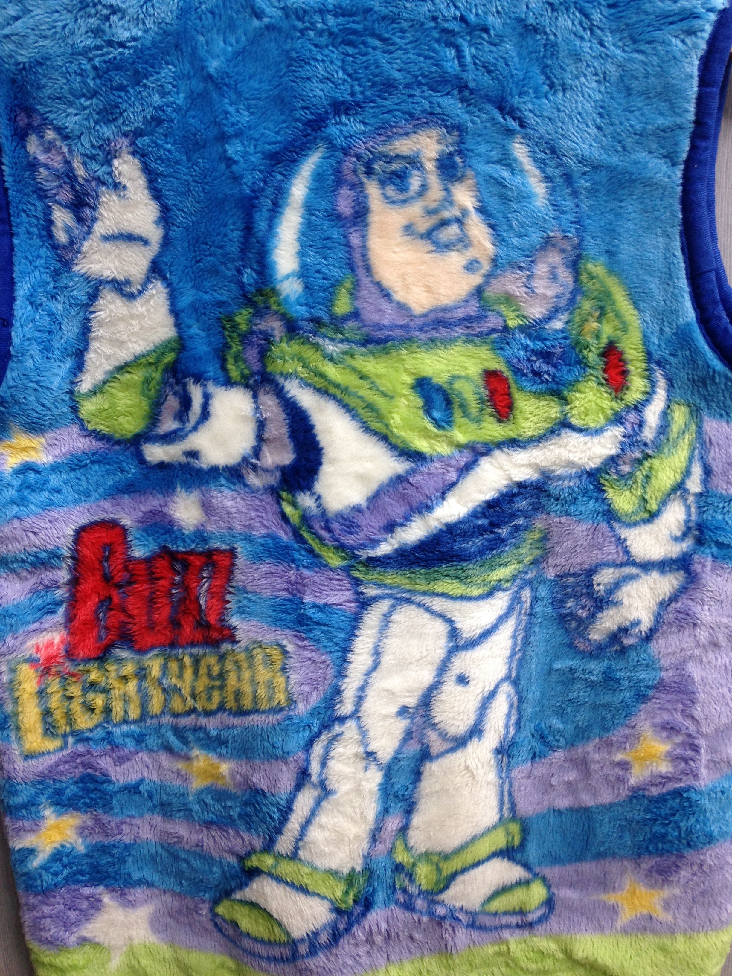 Anime Buzz Light Year Toy Story Graphic Fleece Vest Size US L / EU 52-54 / 3 - 2 Thumbnail