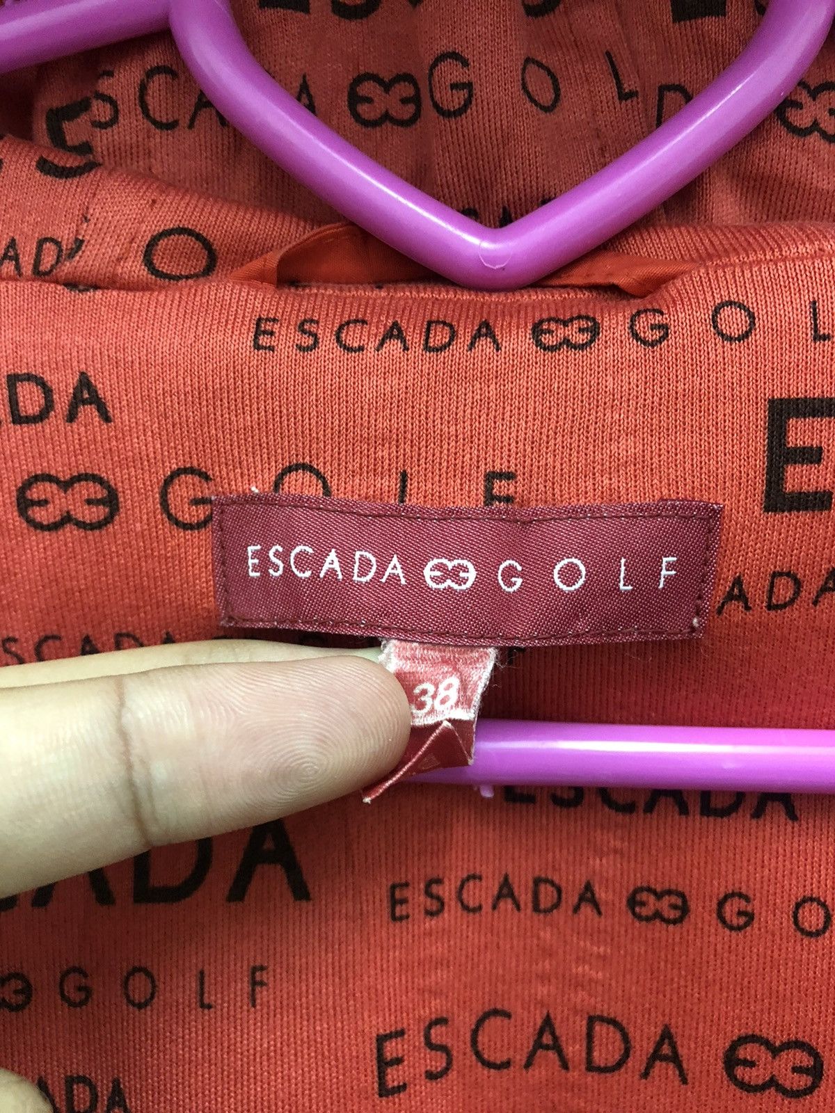 Escada Rare Vintage ESCADA GOLF Hooded Sweater Size US M / EU 48-50 / 2 - 4 Thumbnail