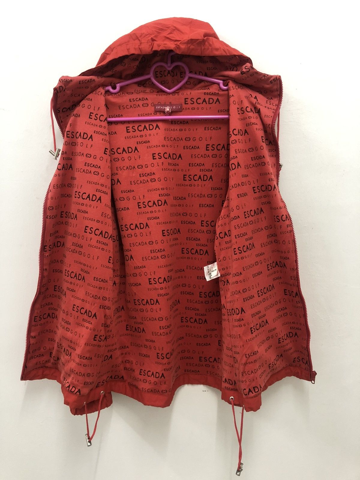 Escada Rare Vintage ESCADA GOLF Hooded Sweater Size US M / EU 48-50 / 2 - 3 Thumbnail