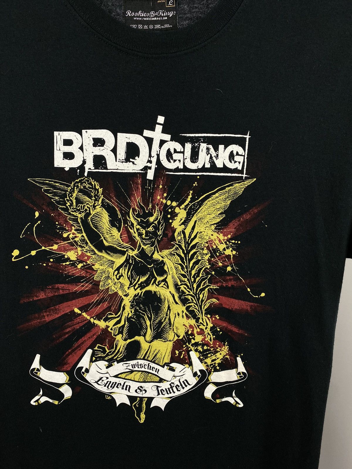 Band Tees BRDigung band tee rock tee vintage 2012 T-shirts size L Size US L / EU 52-54 / 3 - 3 Thumbnail