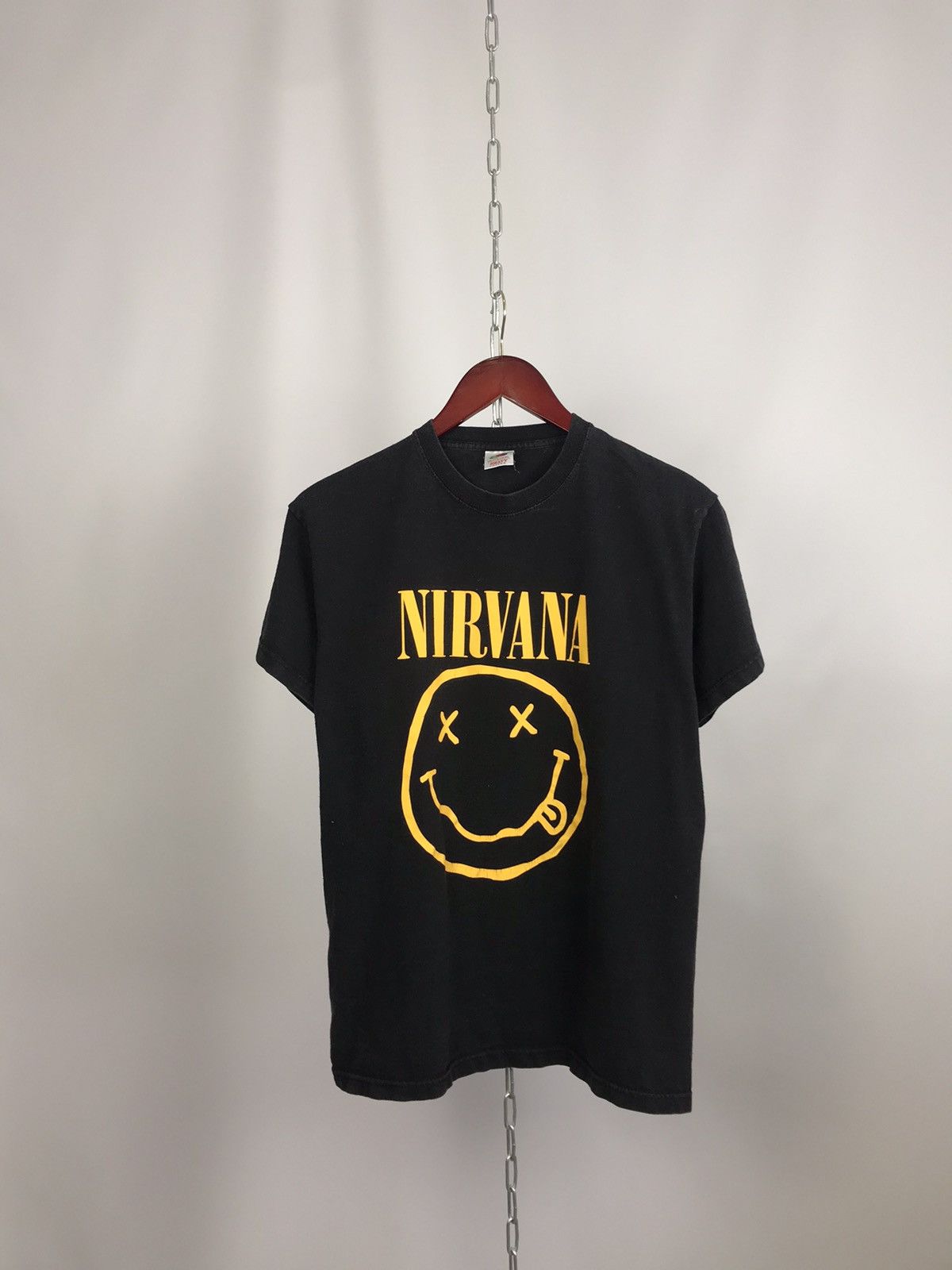 Vintage Nirvana vintage rock band tee big logo | Grailed