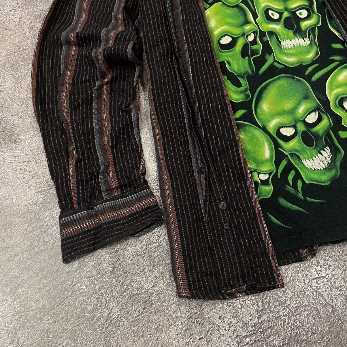 Vintage Vintage 90s Y2K Alien Graphic Oversized Blazer Grunge XL Size US XL / EU 56 / 4 - 2 Thumbnail