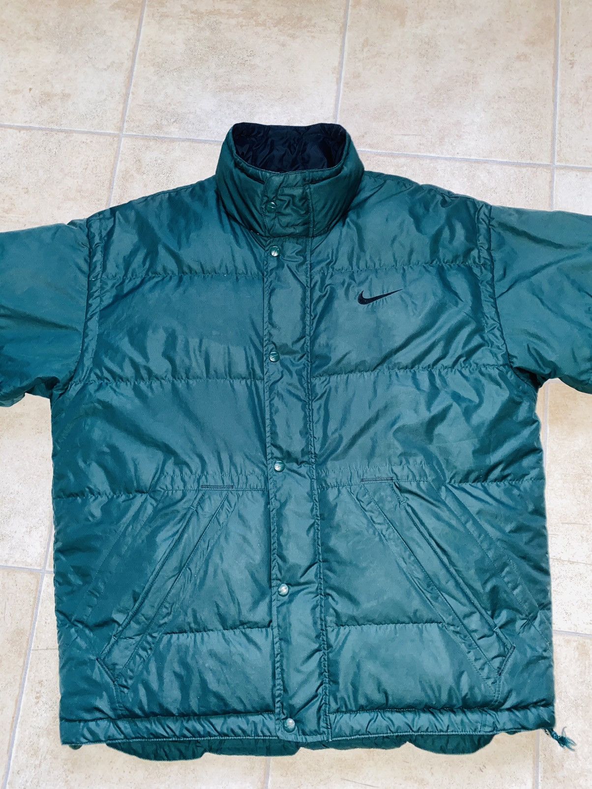 Nike × Stussy 90s Swoosh Down Puffer Tn Carhartt Stussy Fragment Cav Empt Size US M / EU 48-50 / 2 - 2 Thumbnail