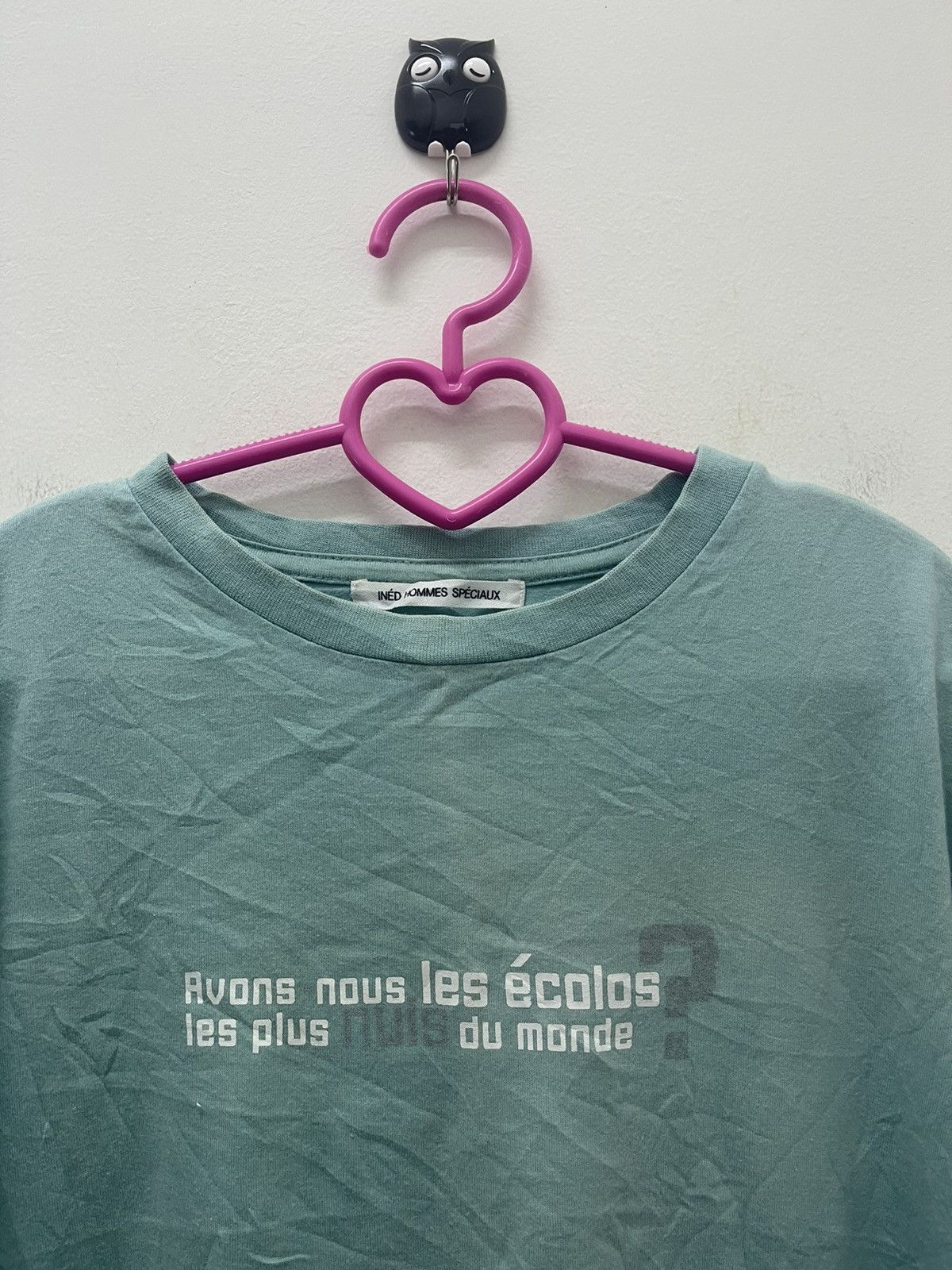 Yohji Yamamoto Rare Vintage INED HOMMES SPECIAUX Tee Size US L / EU 52-54 / 3 - 2 Thumbnail