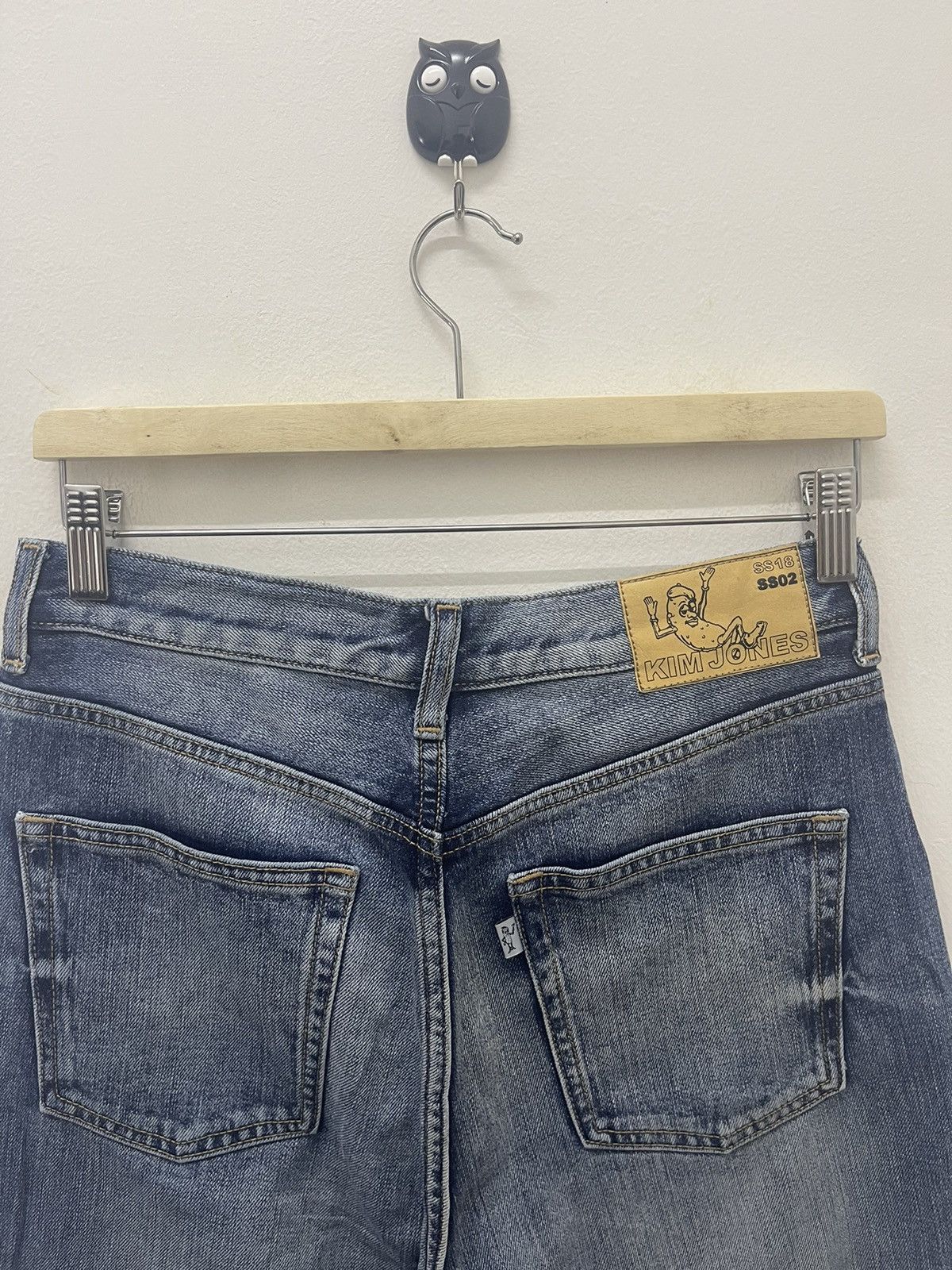 GU × Kim Jones KIM JONES X GU SS18 SS02 Edge Of The Looking Class Jeans Size US 29 - 3 Thumbnail