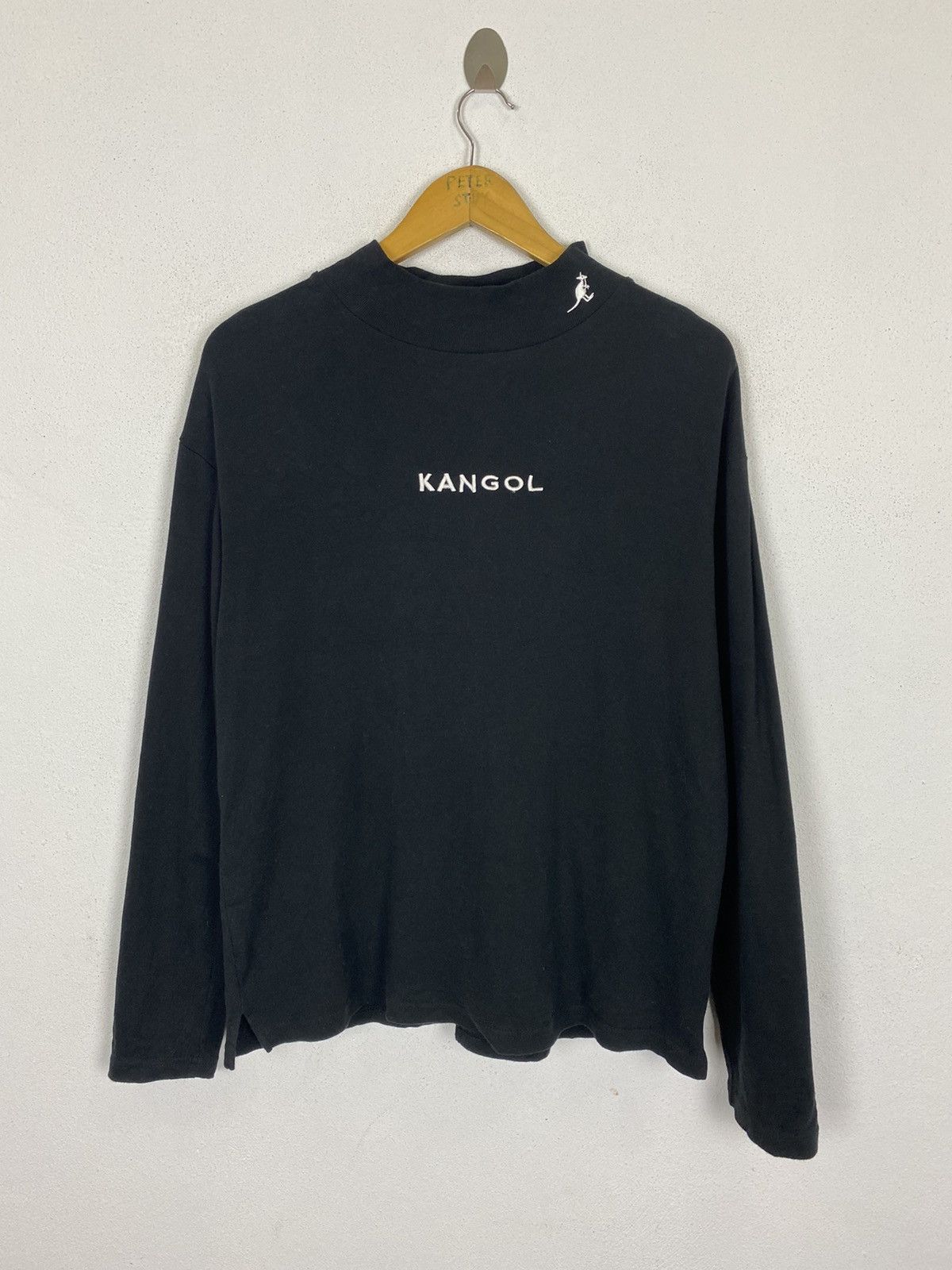 Kangol Kangol Highneck Embroiderey Logo Shirt Size US M / EU 48-50 / 2 - 2 Thumbnail