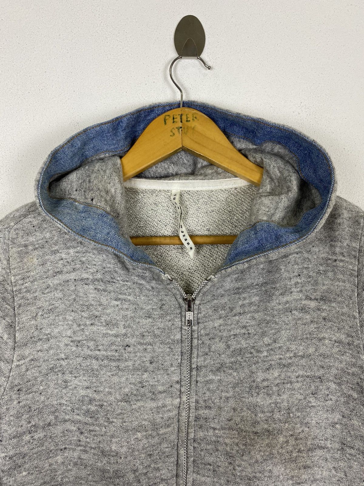 Issey Miyake SUNAOKUWAHARA DENIM POCKET HODDIES Size US M / EU 48-50 / 2 - 3 Thumbnail
