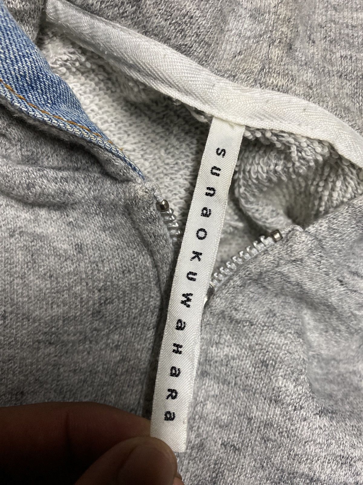 Issey Miyake SUNAOKUWAHARA DENIM POCKET HODDIES Size US M / EU 48-50 / 2 - 6 Thumbnail