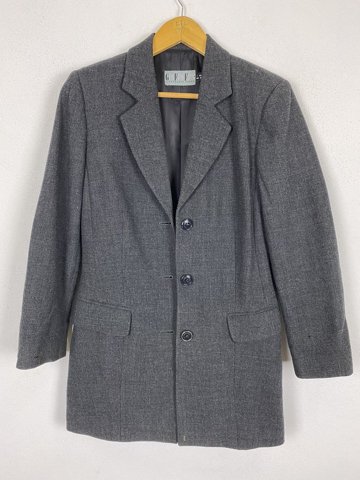 Designer × Gianfranco Ferre GIANFRANCO FERRE SLIM FIT BLAZER Size US XXS / EU 40 - 4 Thumbnail