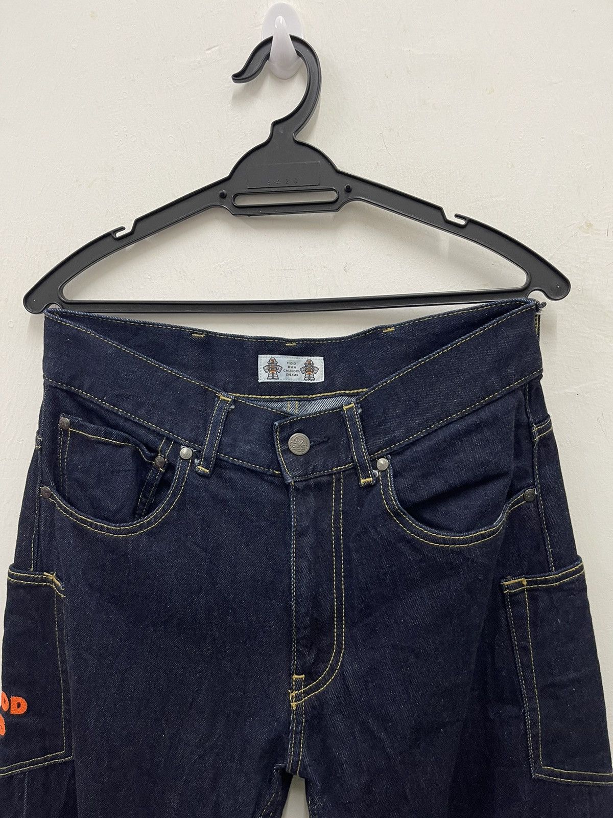 Studio Seven Rare STUDIO SEVEN CHILDHOOD DREAMS Japan Denim Jeans Size US 30 / EU 46 - 6 Thumbnail