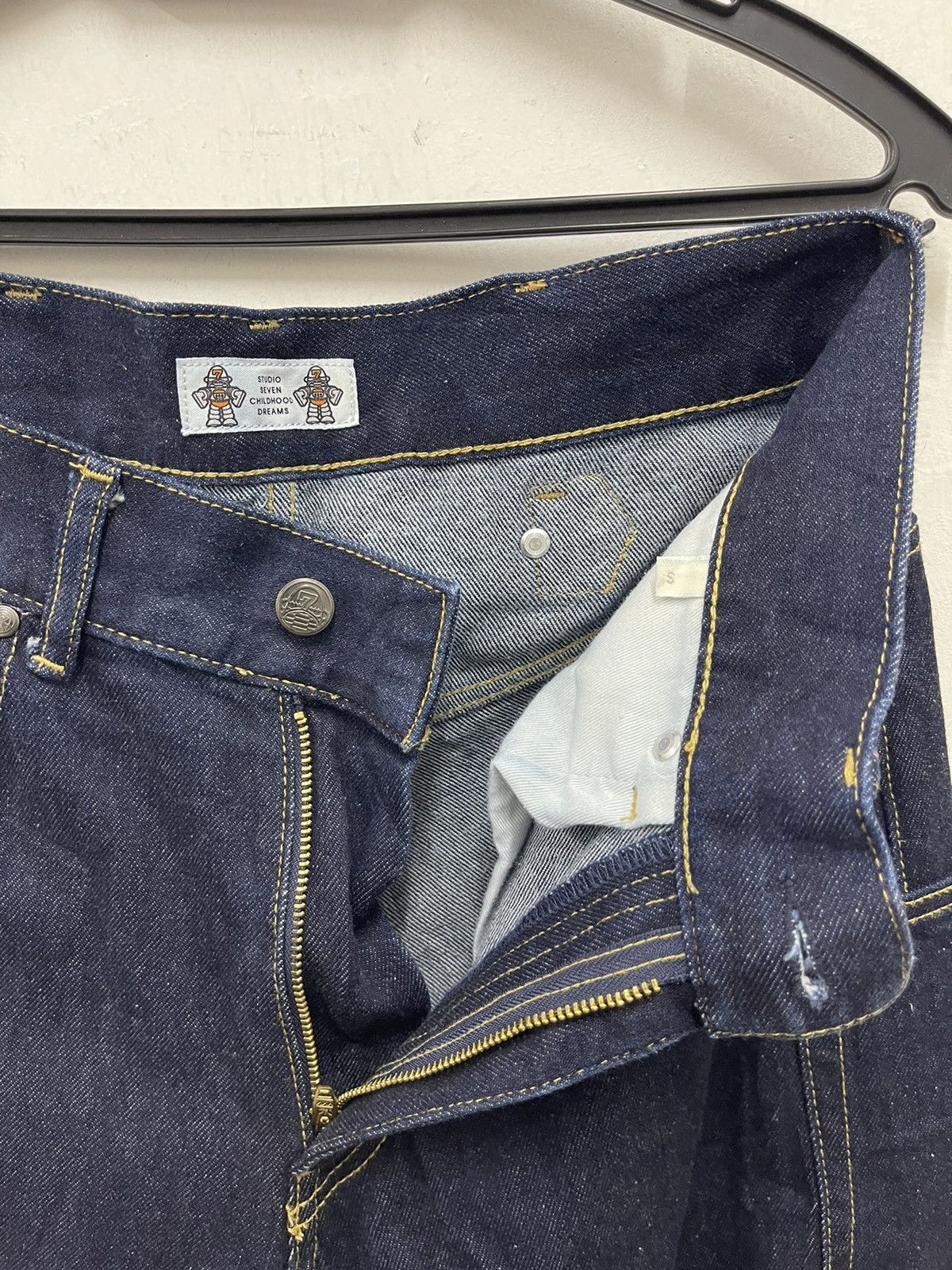 Studio Seven Rare STUDIO SEVEN CHILDHOOD DREAMS Japan Denim Jeans Size US 30 / EU 46 - 7 Thumbnail