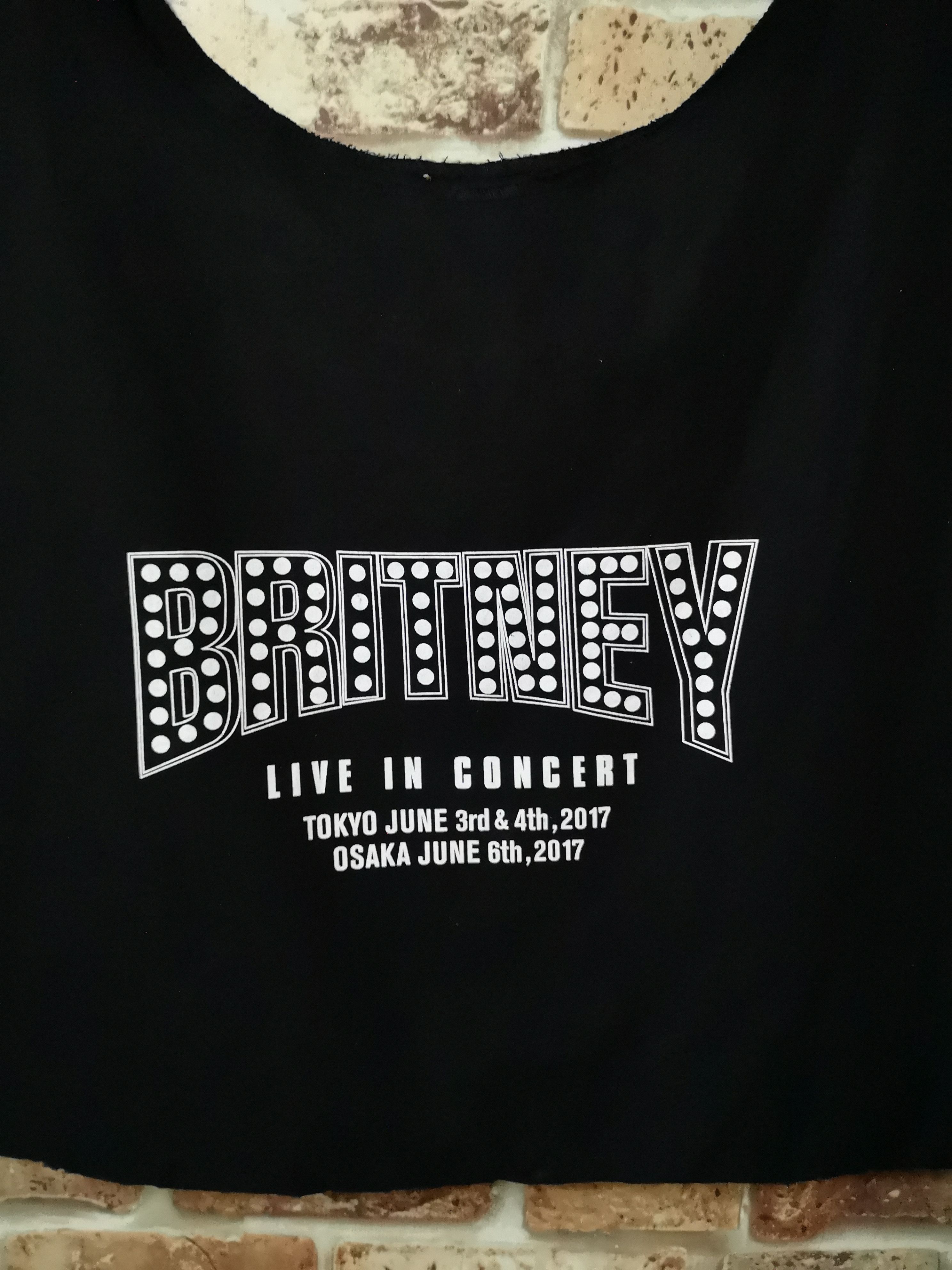 Band Of Outsiders × Band Tees BRITNEY LIVE IN CONCERT LIMITED SLIM BAG Size ONE SIZE - 2 Thumbnail