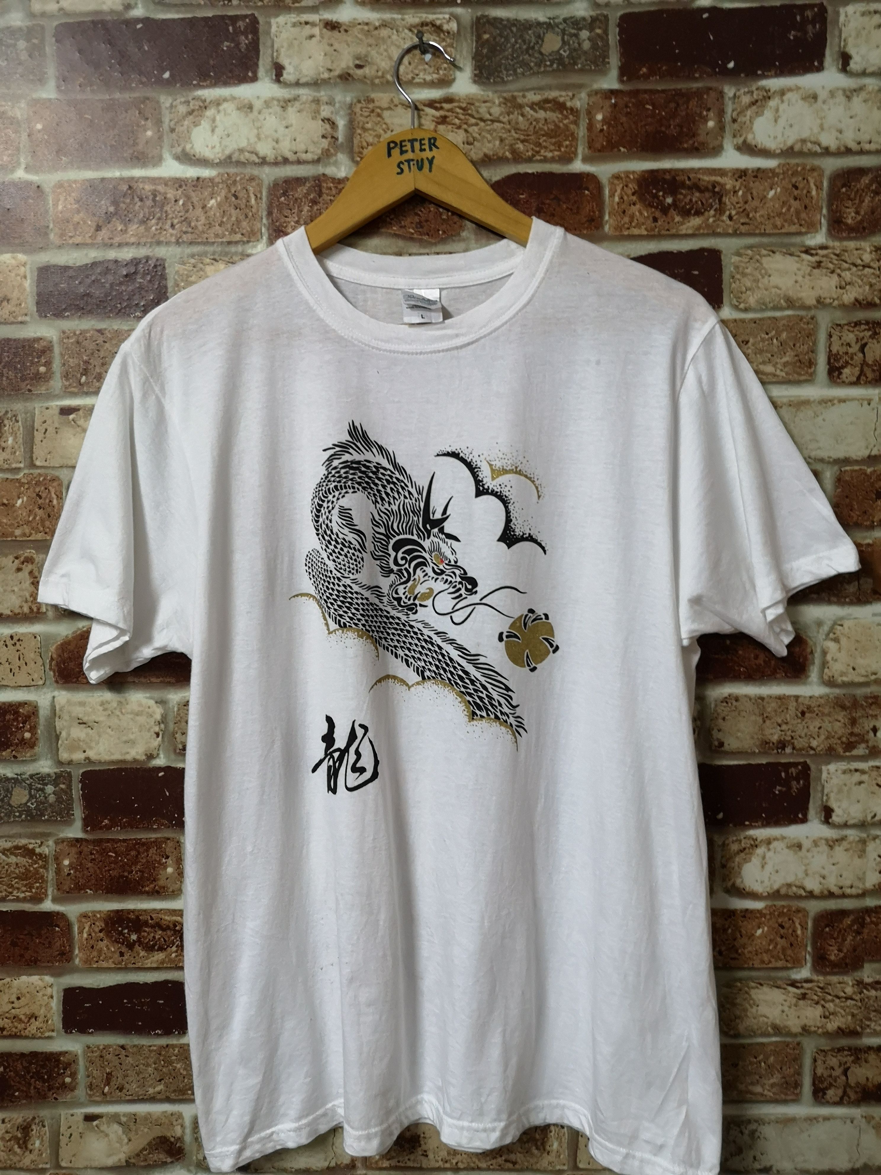 Japanese Brand "DRAGON" JAPANESE STYLE Size US L / EU 52-54 / 3 - 1 Thumbnail