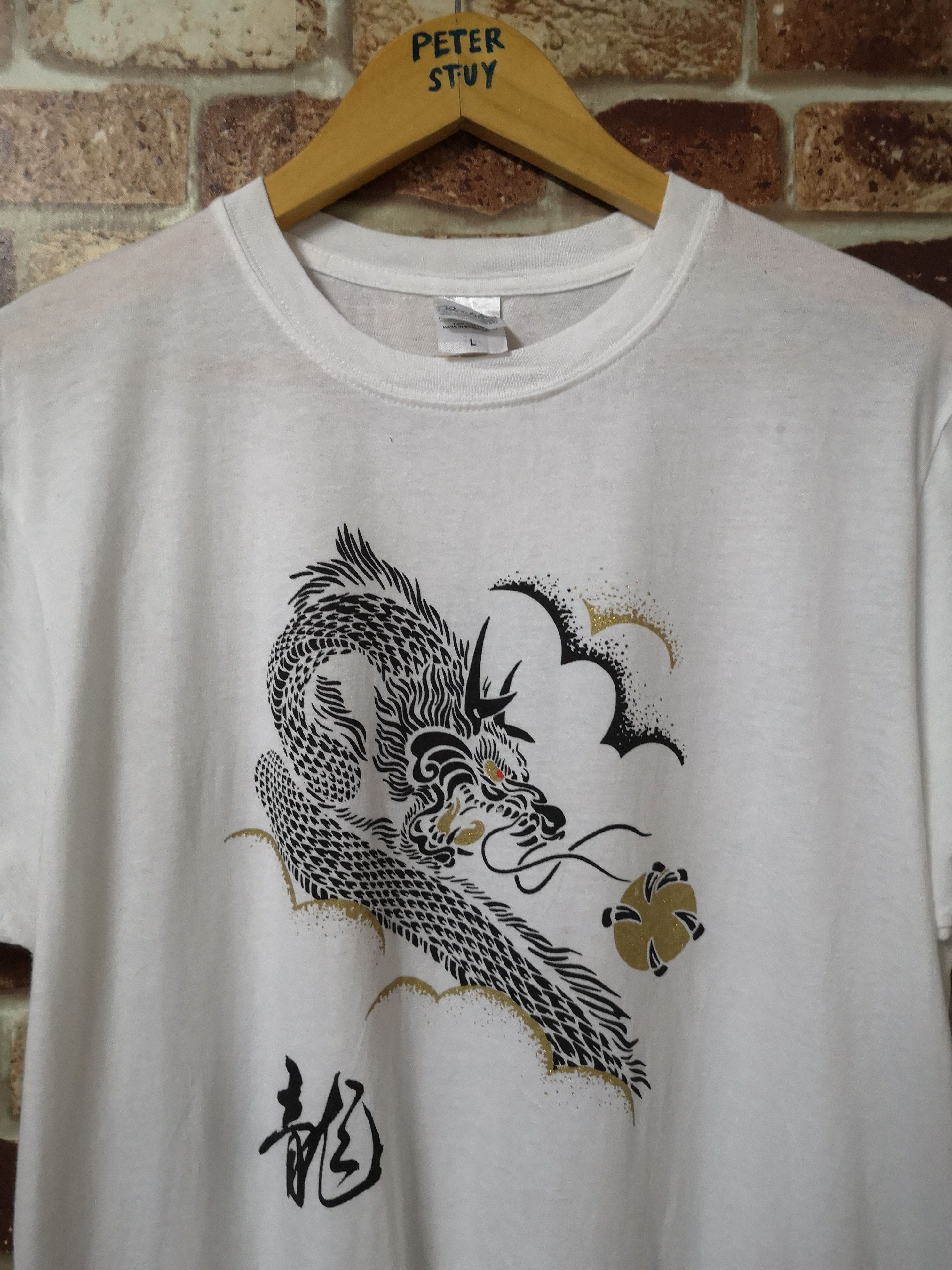 Japanese Brand "DRAGON" JAPANESE STYLE Size US L / EU 52-54 / 3 - 2 Thumbnail