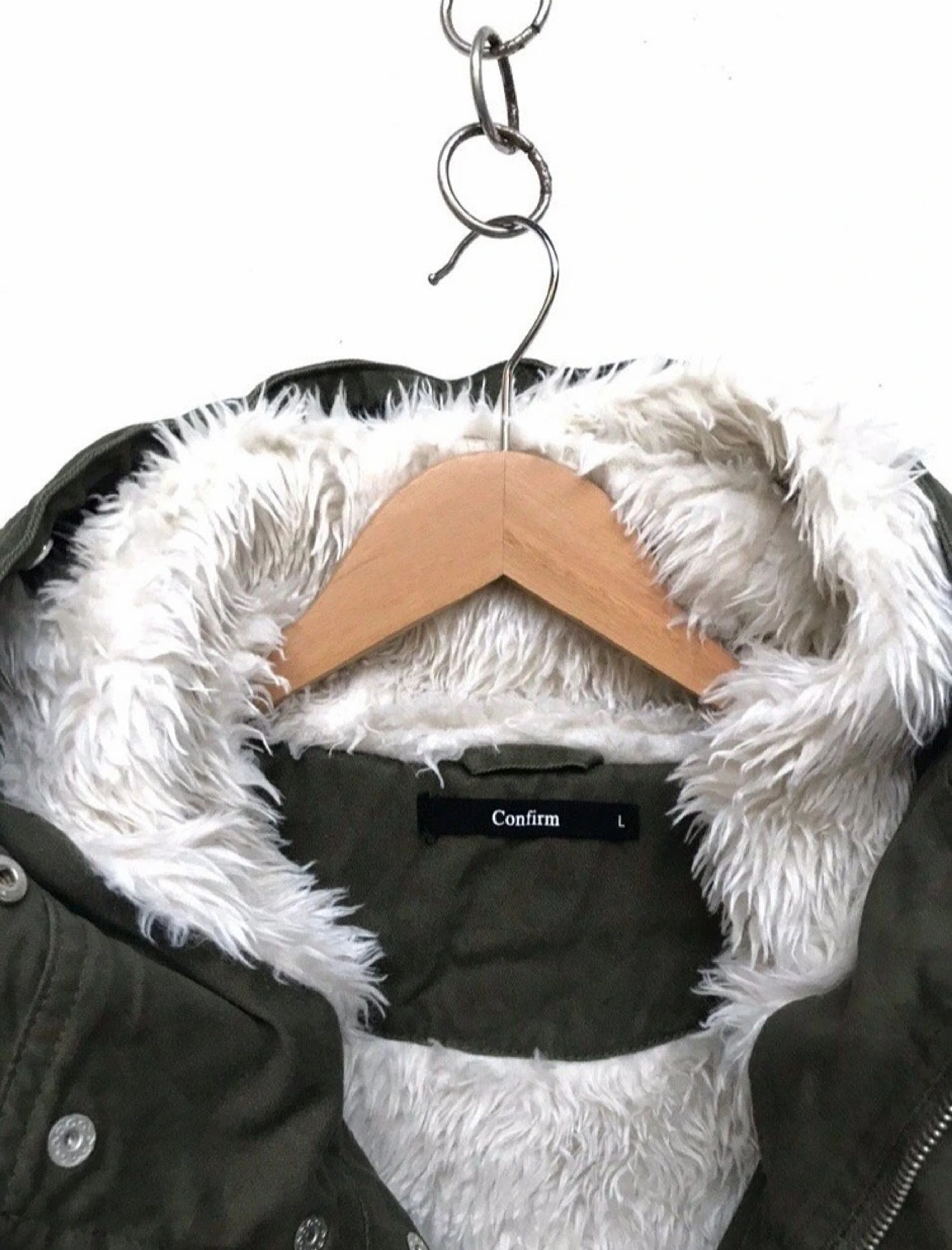 Japanese Brand Confirm Winter Jacket Fleece Sherpa Inside With Hoodies Size US M / EU 48-50 / 2 - 5 Thumbnail