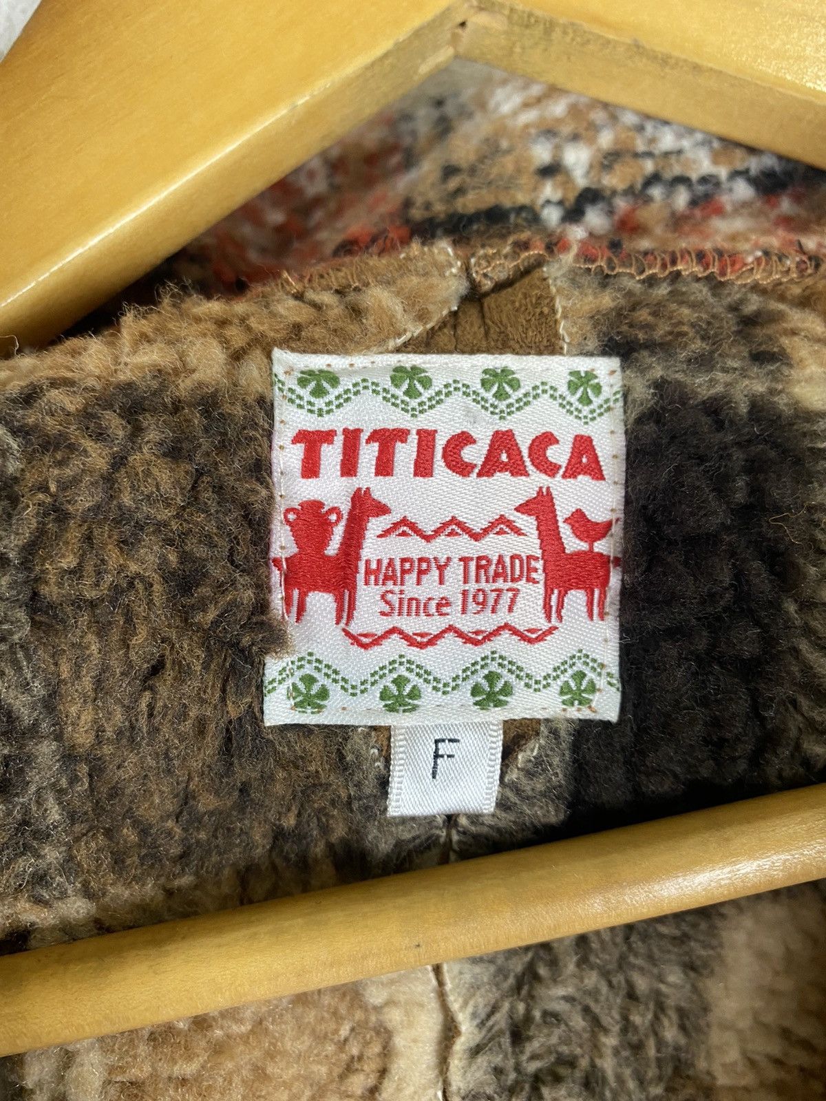 Japanese Brand TITICACA PARKAS FLEECE JACKET Size US M / EU 48-50 / 2 - 10 Thumbnail