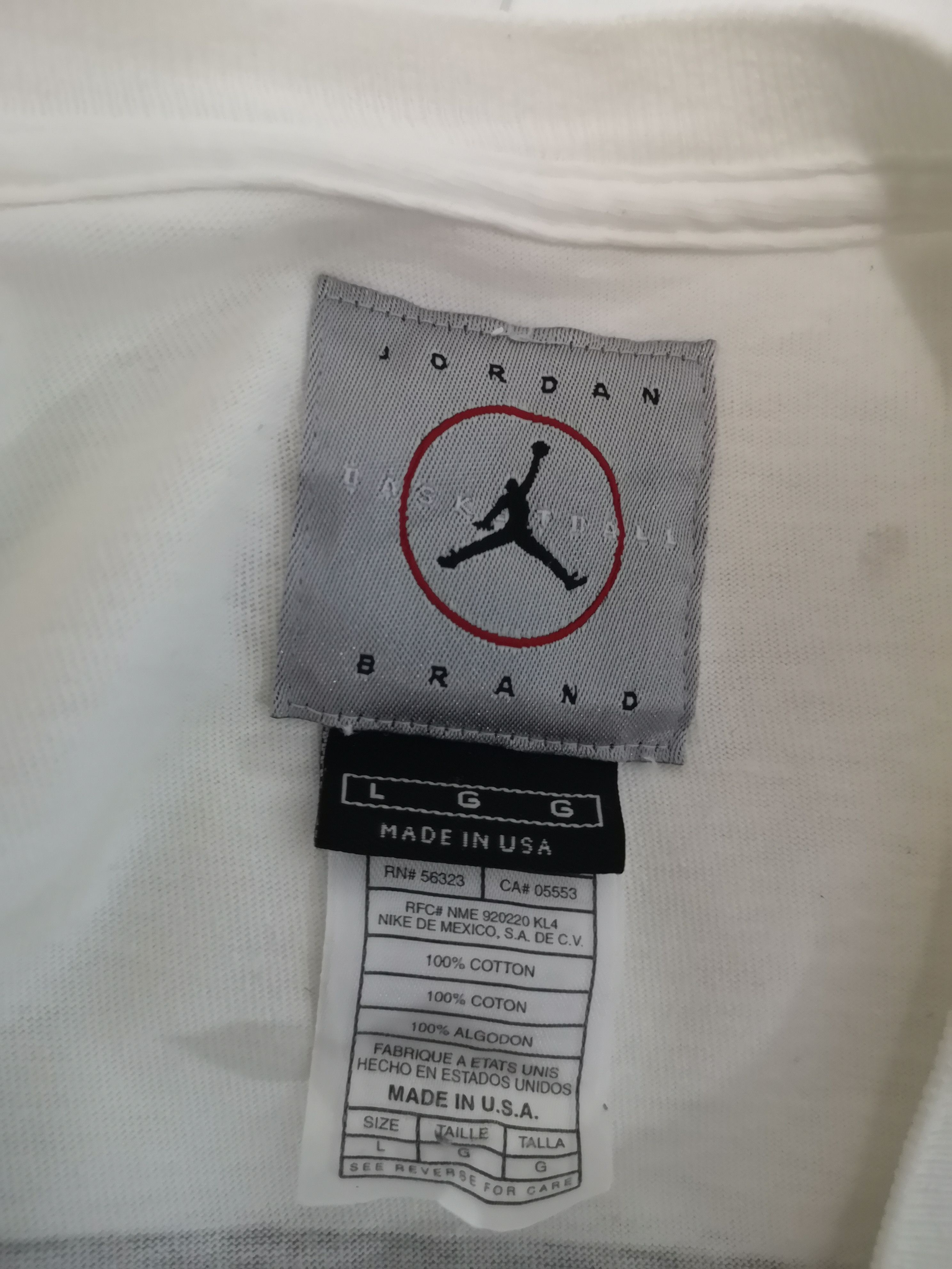 Jordan Brand × NBA × Vintage Simple Casual Tee Size US L / EU 52-54 / 3 - 5 Thumbnail