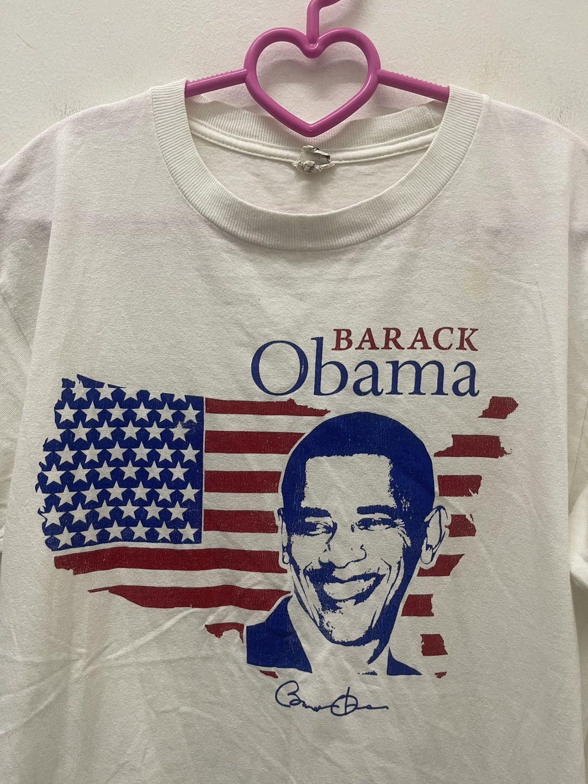 President's Rare Vintage BARACK OBAMA Tee Size US S / EU 44-46 / 1 - 2 Thumbnail