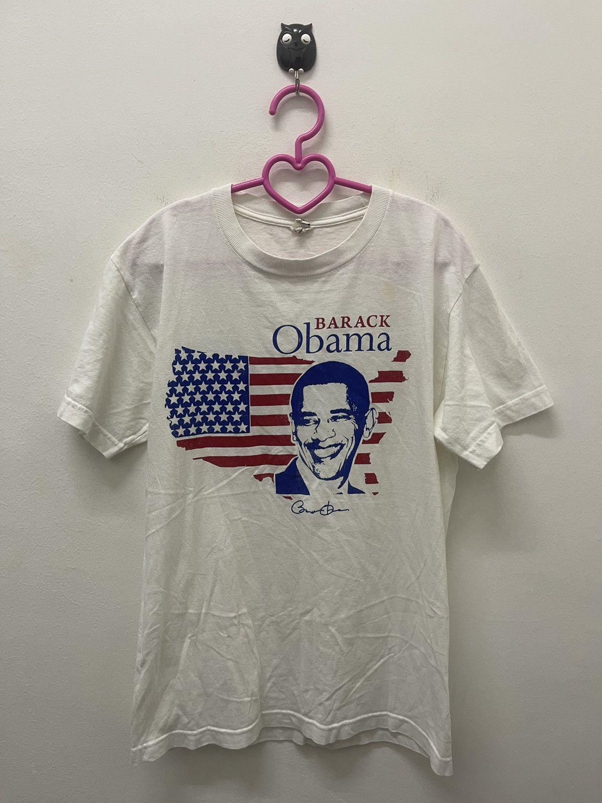 President's Rare Vintage BARACK OBAMA Tee Size US S / EU 44-46 / 1 - 1 Thumbnail