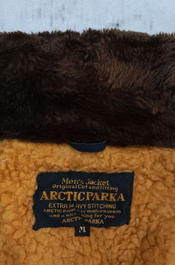 Japanese Brand × Vintage Vintage ARCTIC PARKA Sherpa Lined Hunting Men's Jacket Size US M / EU 48-50 / 2 - 12 Thumbnail