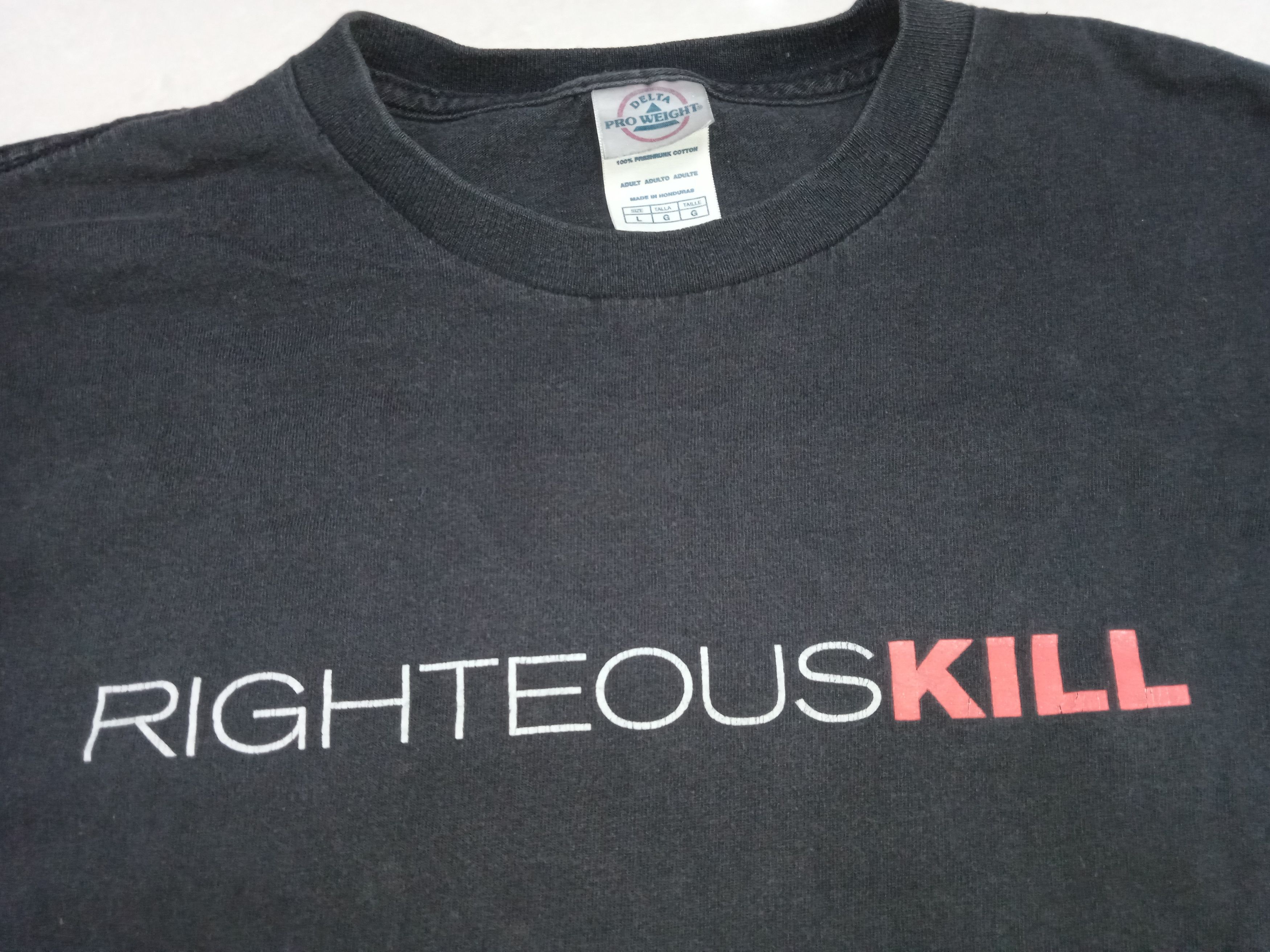 Vintage Vintage 2000s Righteous Kill T-Shirt Movie Film Size US L / EU 52-54 / 3 - 3 Thumbnail