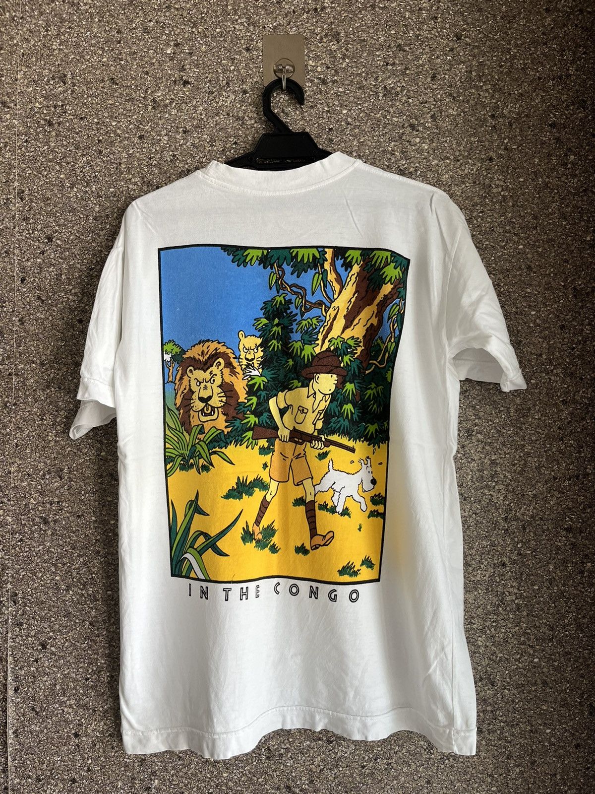 Vintage Herge the adventures ft30 Size US L / EU 52-54 / 3 - 3 Thumbnail
