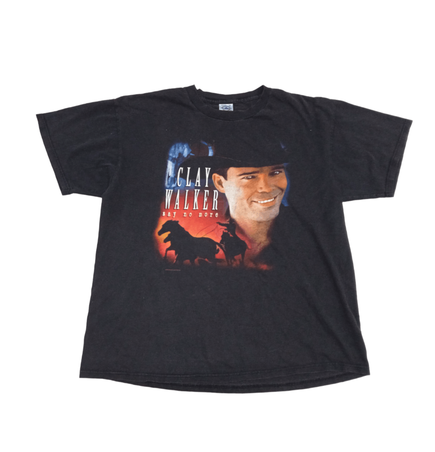 Vintage Vintage 00s Clay Walker 2002 T-Shirt Country Music Size US XL / EU 56 / 4 - 1 Thumbnail