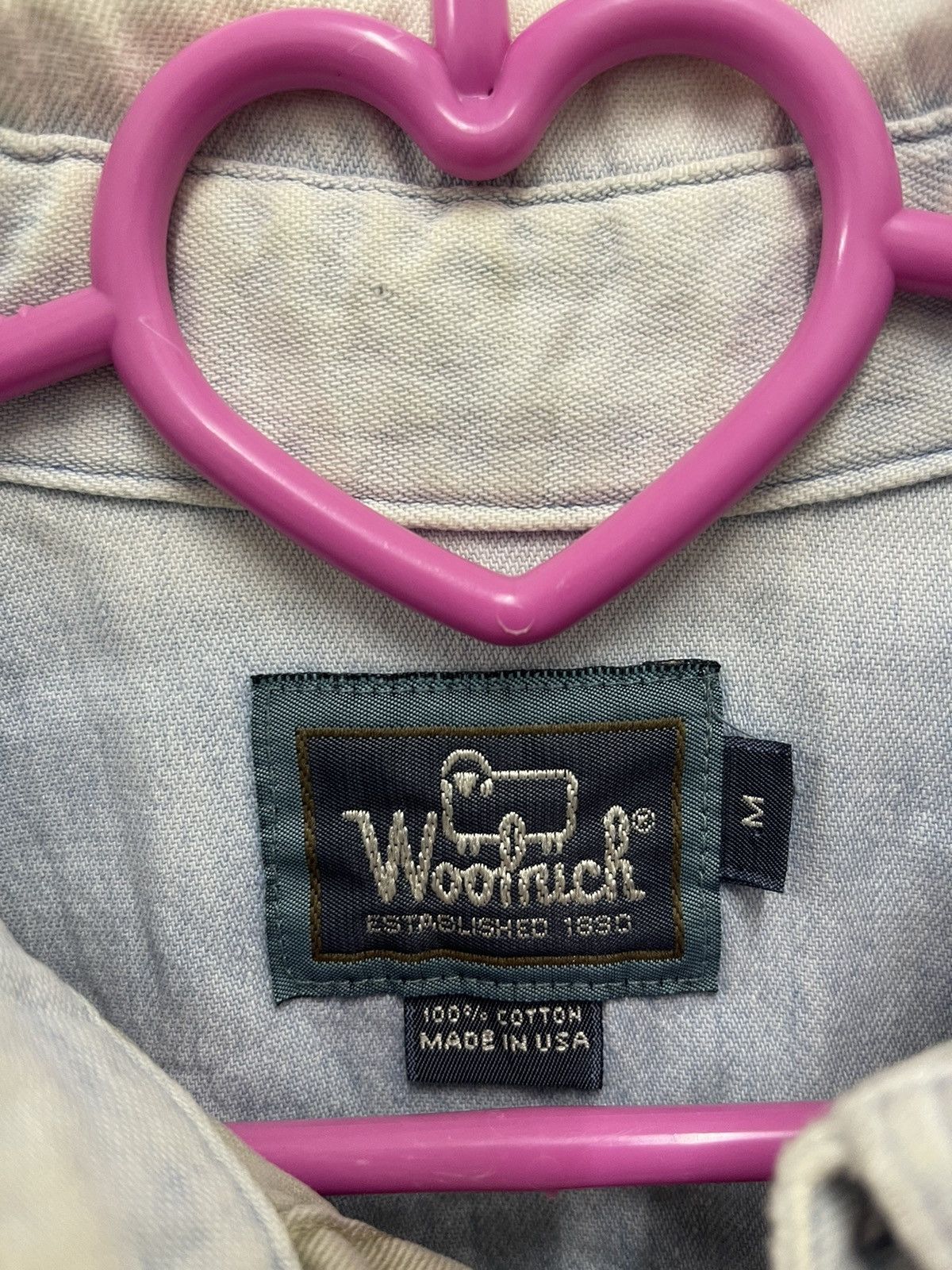 Woolrich Woolen Mills Vintage WOOLRICH American Sportsman Patchwork Denim Jeans Size US M / EU 48-50 / 2 - 7 Thumbnail