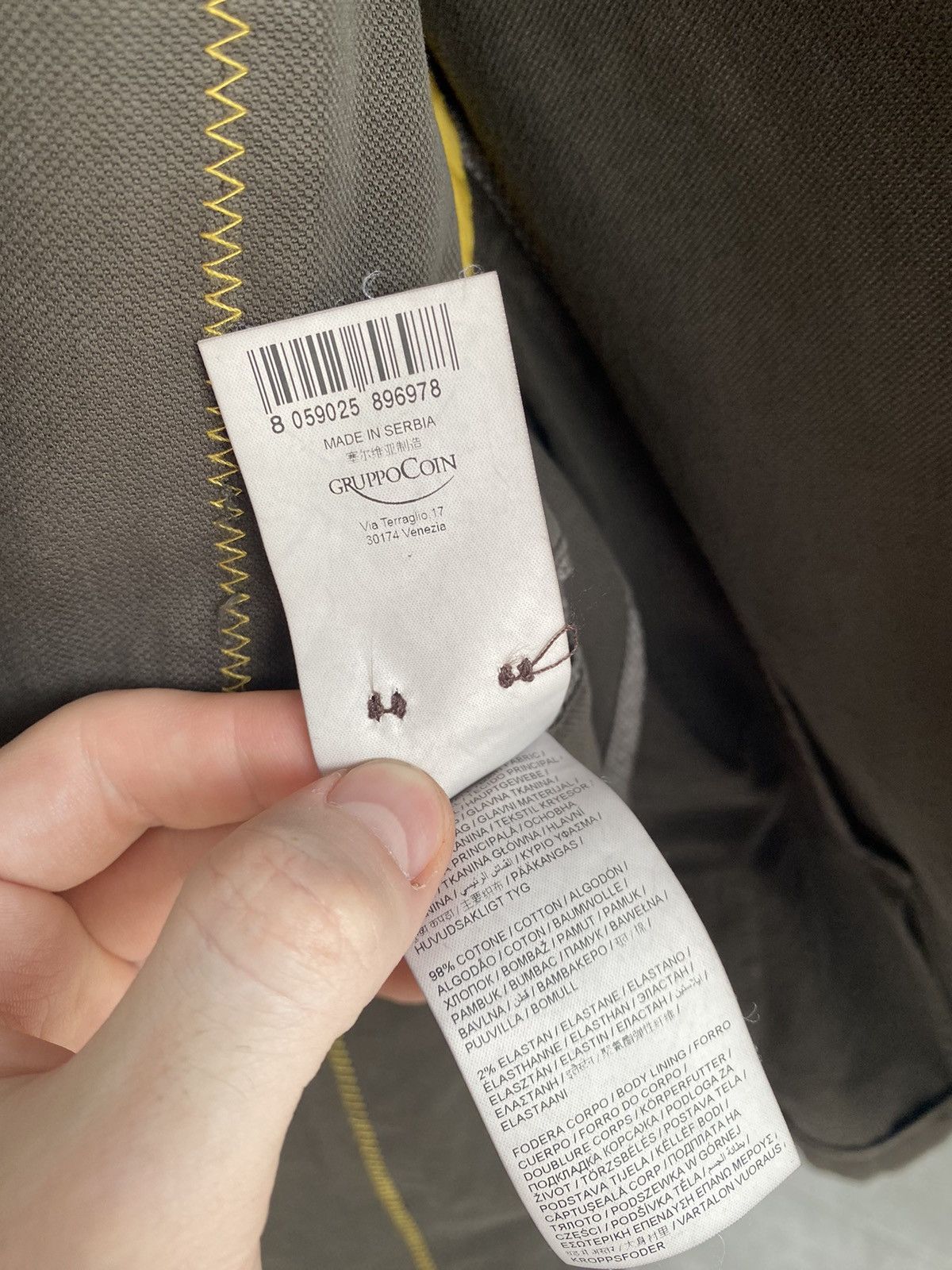 Other JCT company Blazer Size 46S - 7 Thumbnail