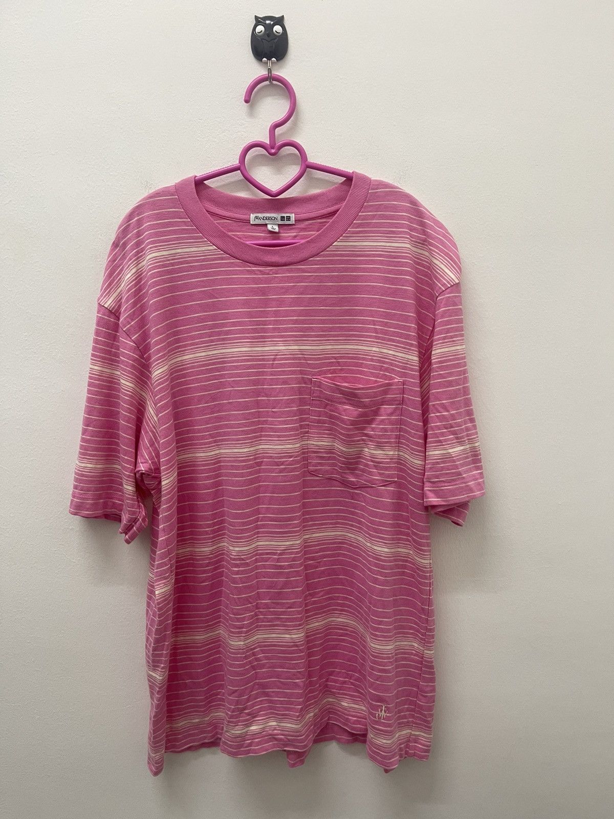 JW Anderson × Uniqlo Rare JW ANDERSON X Uniqlo Striped Single Pocket Tee Size US L / EU 52-54 / 3 - 1 Thumbnail