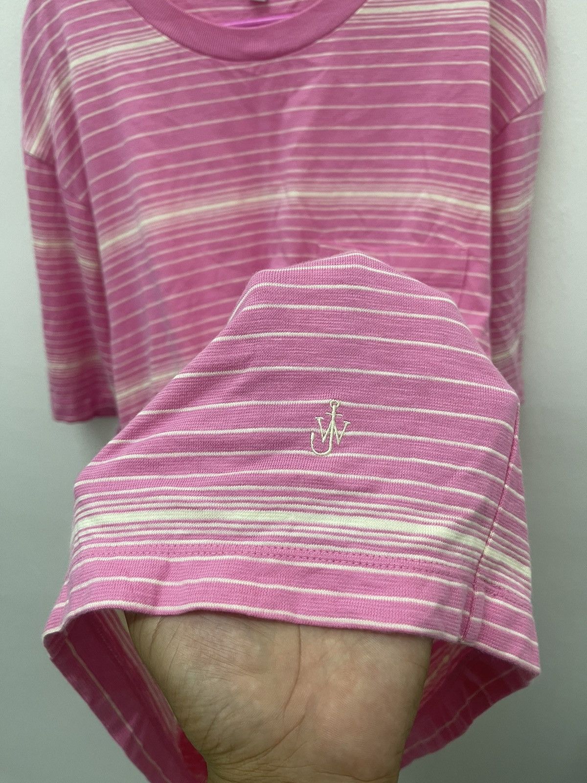 JW Anderson × Uniqlo Rare JW ANDERSON X Uniqlo Striped Single Pocket Tee Size US L / EU 52-54 / 3 - 2 Thumbnail