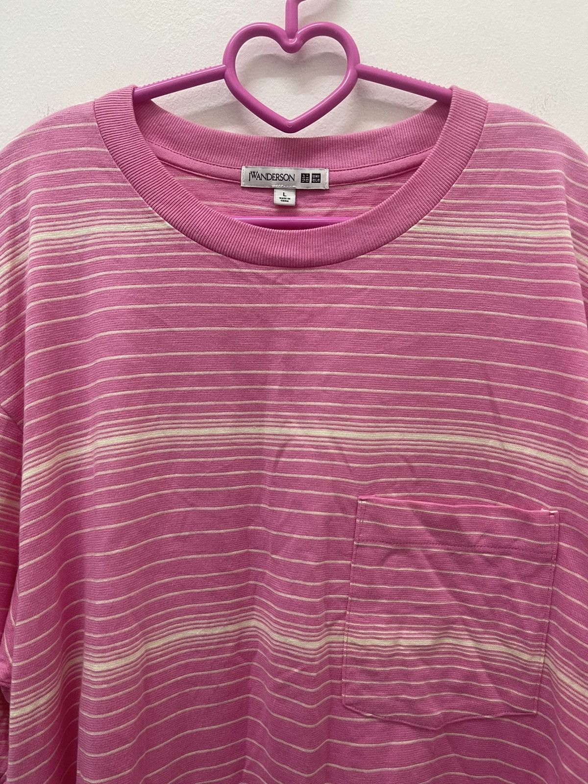 JW Anderson × Uniqlo Rare JW ANDERSON X Uniqlo Striped Single Pocket Tee Size US L / EU 52-54 / 3 - 3 Thumbnail