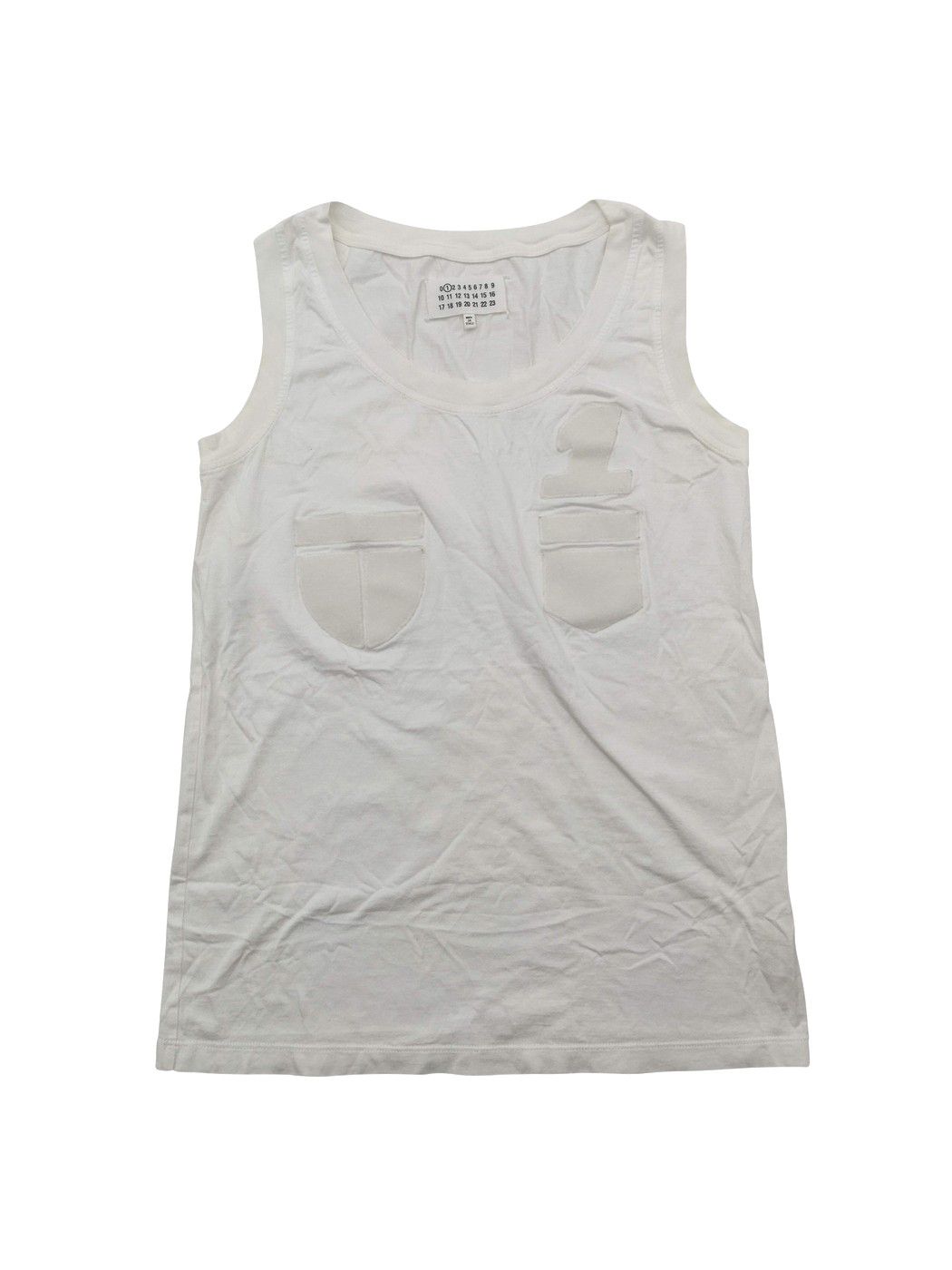 Maison Margiela ⚡️QUICK SALE⚡️2014 Maison Margiela White Velcro Tank Size S / US 4 / IT 40 - 1 Thumbnail