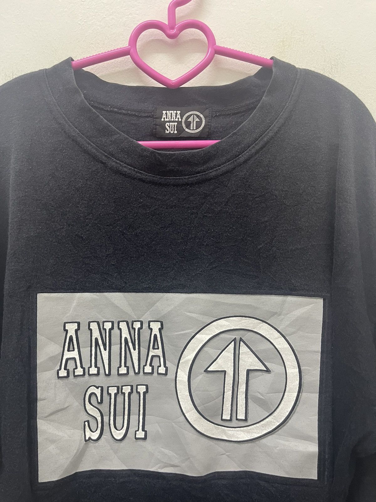 Anna Sui Rare Vintage ANNA SUI Spell Out Big Logo Designer Size M / US 6-8 / IT 42-44 - 2 Thumbnail
