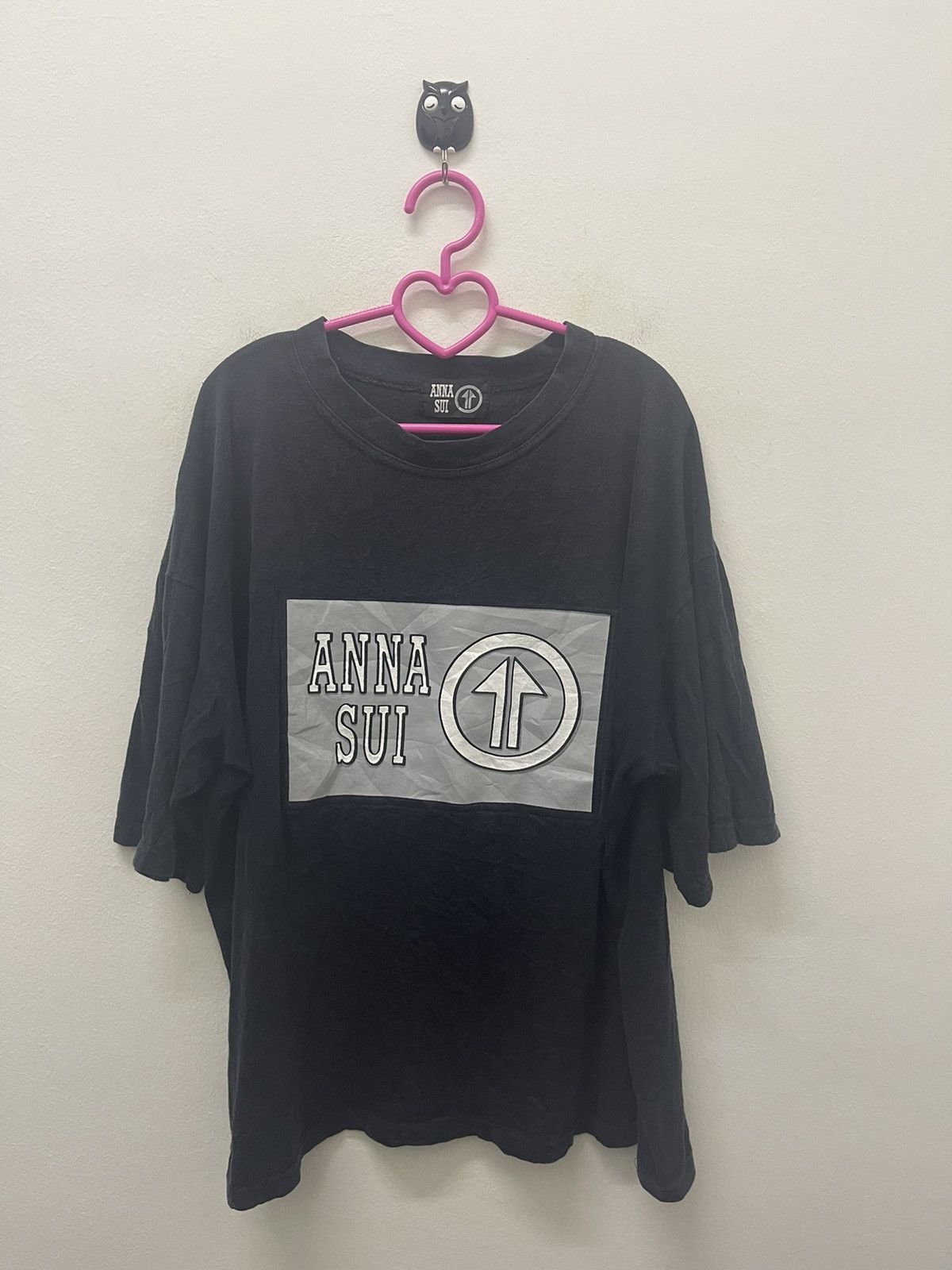 Anna Sui Rare Vintage ANNA SUI Spell Out Big Logo Designer Size M / US 6-8 / IT 42-44 - 1 Thumbnail